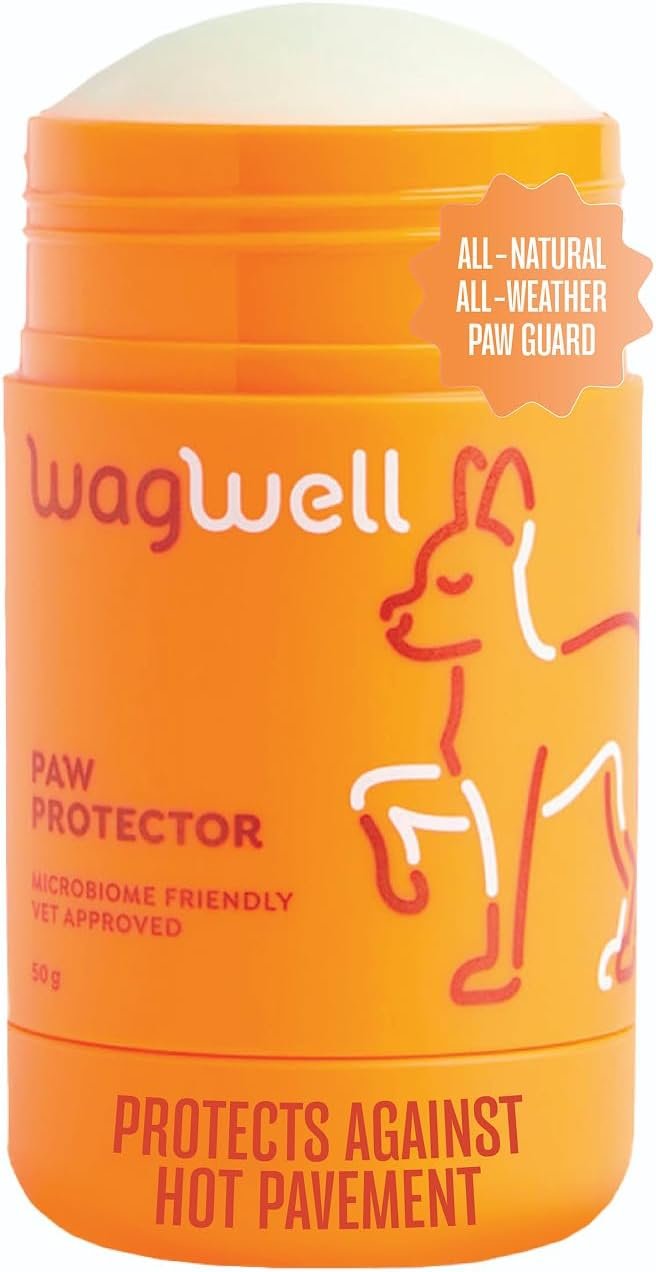 WagWell Paw Protector, Lick-Safe Dog Paw & Nose Balm for Hot Pavement