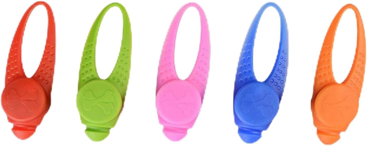 Dog LED Collar Light, Light Up Dog Collars Harness Leash for Large Medium Small Dogs Cat at Night Time Walking Reflective Gear Accessories