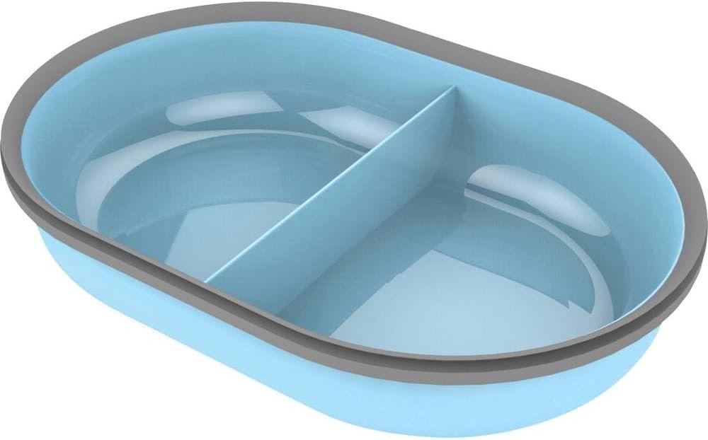 SureFeed Split Bowl Blue