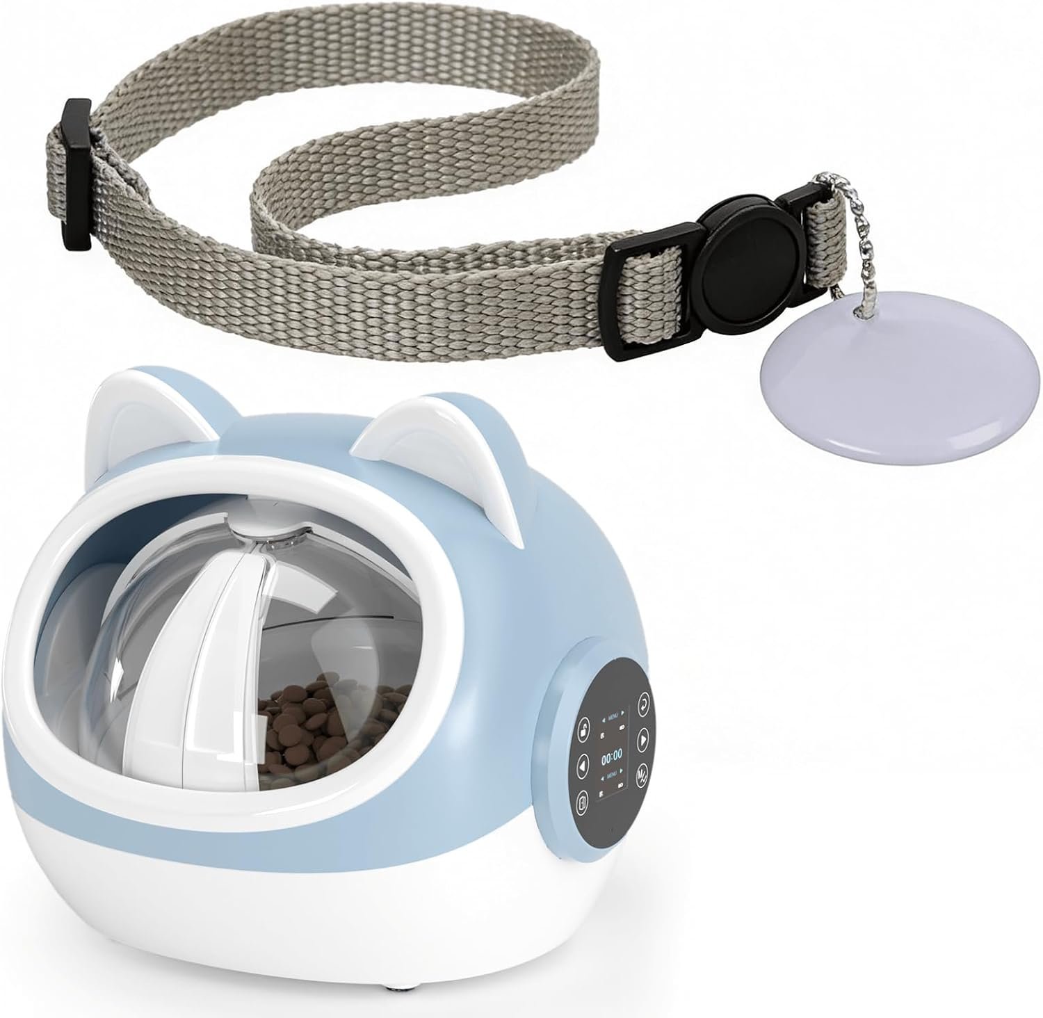 RFID Cat Collar Tag for RFID Cat Feeder, Pet Feeder Collar Accessory for Selective Feeding
