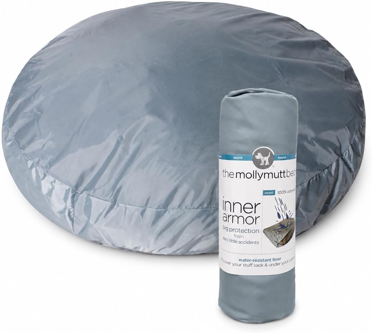 Molly Mutt Dog Bed Liner, Water-Resistant Liner, Washable, 36″x5″