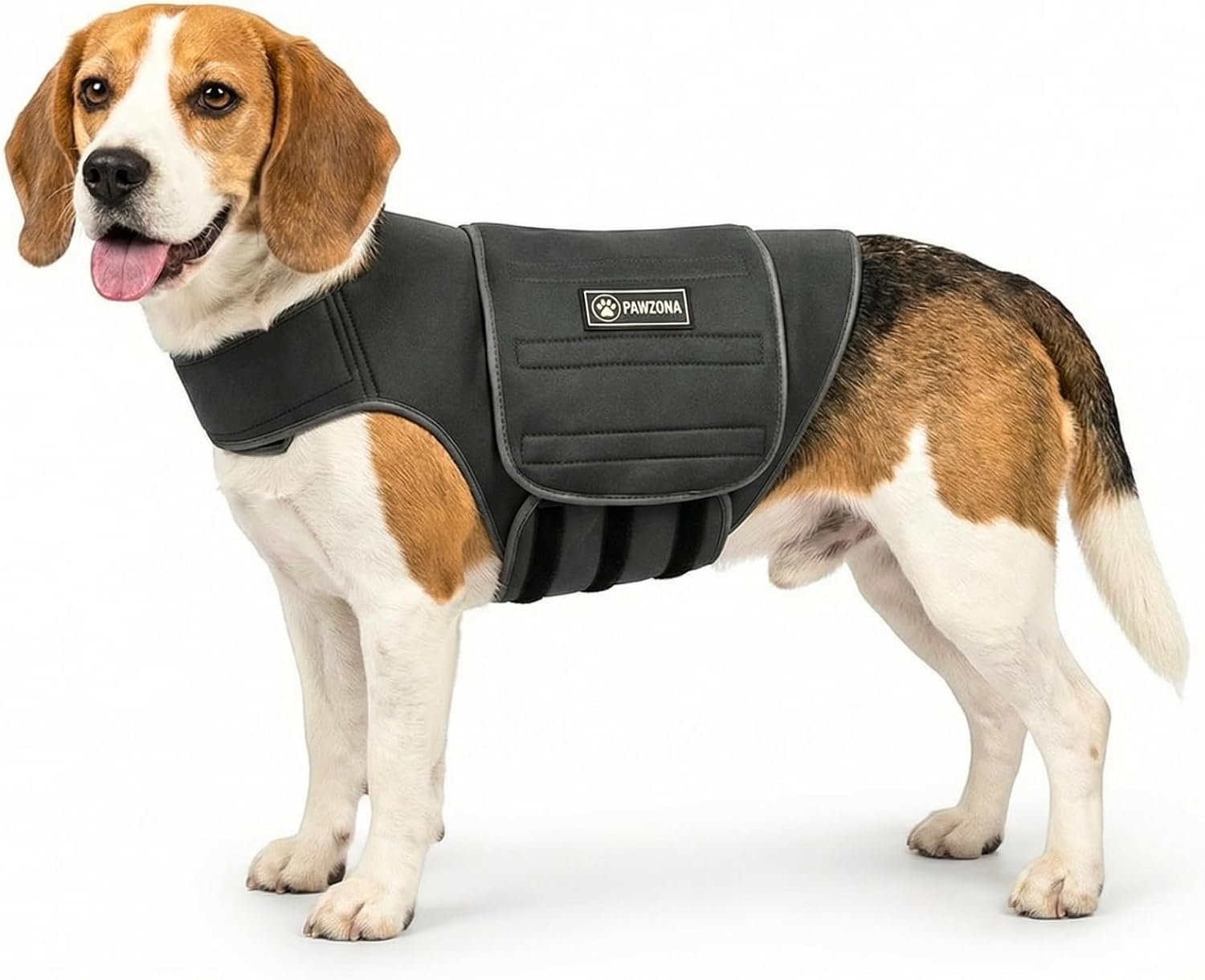 Dog Anxiety Vest – Calming Vest & Compression Shirt for Dogs, Helps with Stress, Separation Anxiety & Thunder, Comfortable & Breathable Jacket Alternative (Medium)