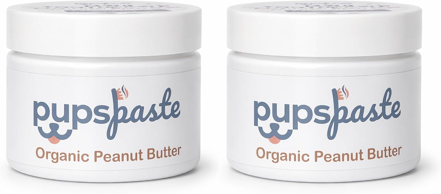 Enzymatic Dog Toothpaste – Organic Peanut Butter Duo Pack – 2X 3 oz