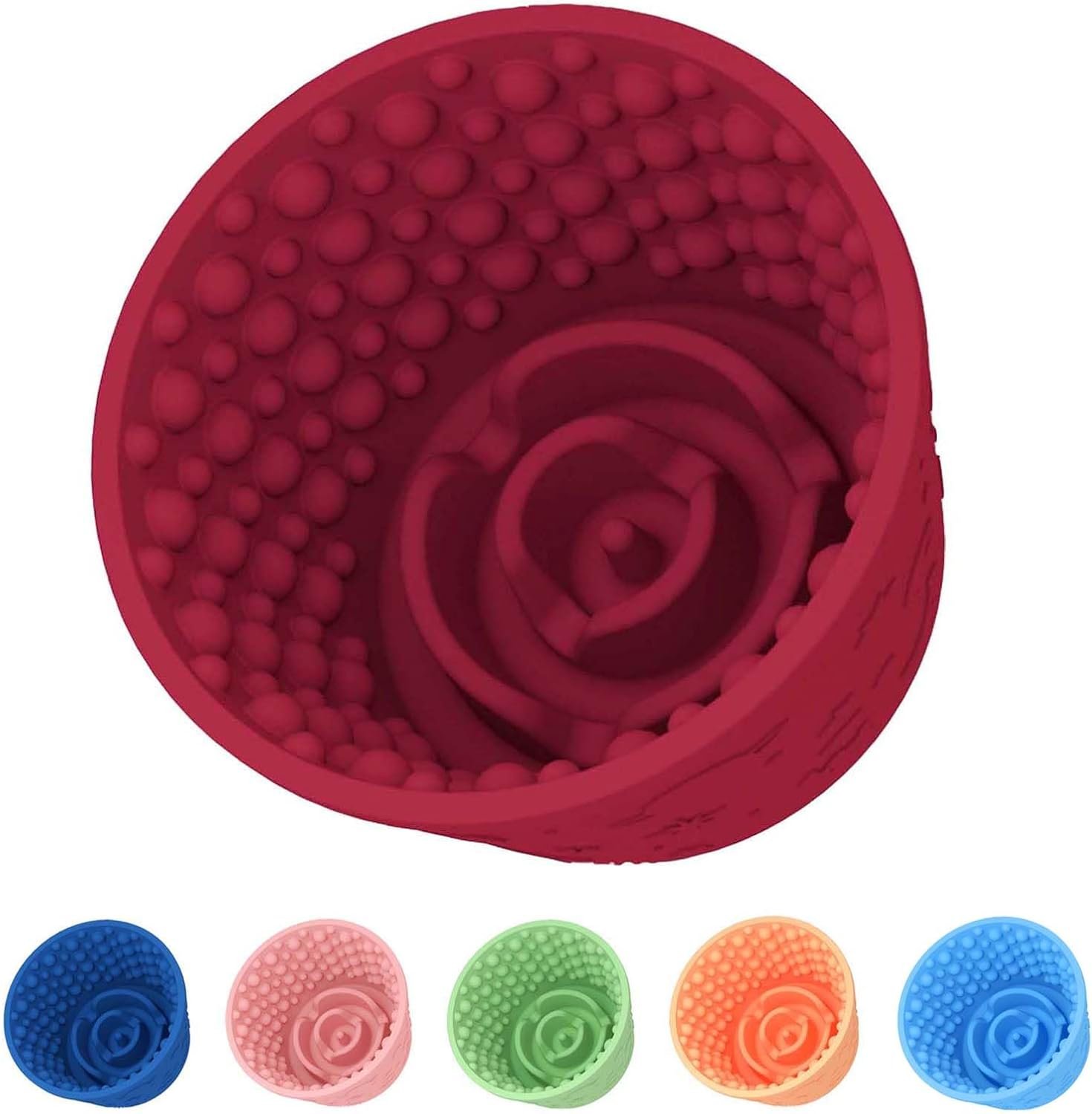 Dog Lick Bowl, Non-Slip Freeze Slow Feeder Small Medium, 1.6 Cup