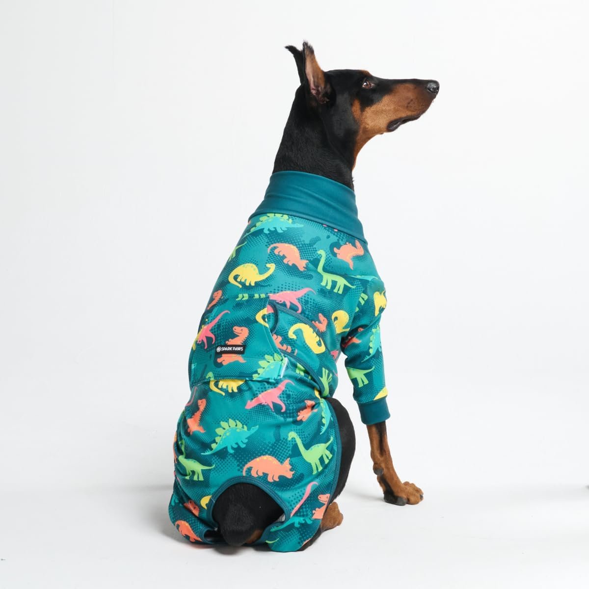 Spark Paws Dog Recovery Suit – Surgical Onesie After Surgery, Male & Female