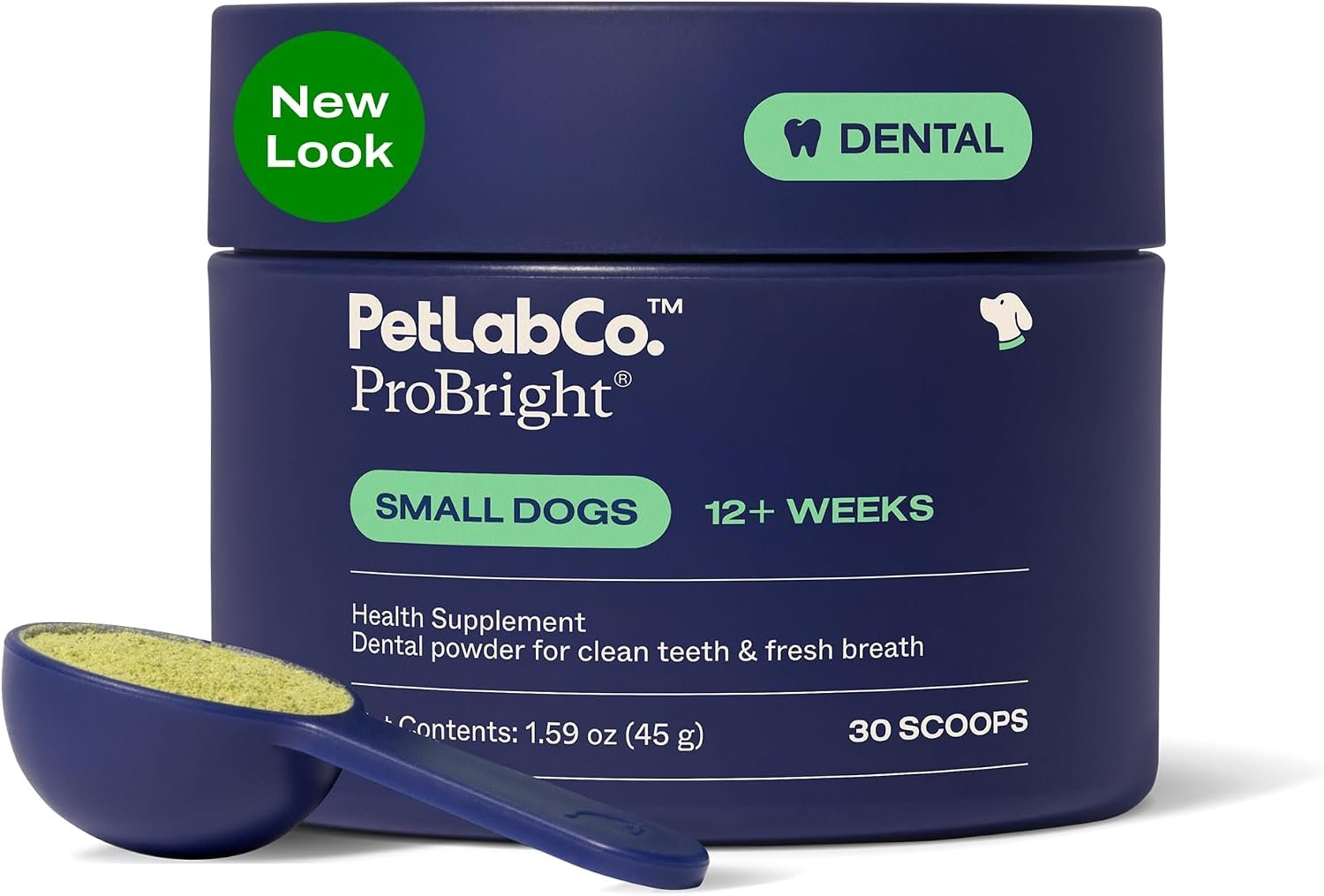 PetLab Co. ProBright Dental Powder for Small Dogs