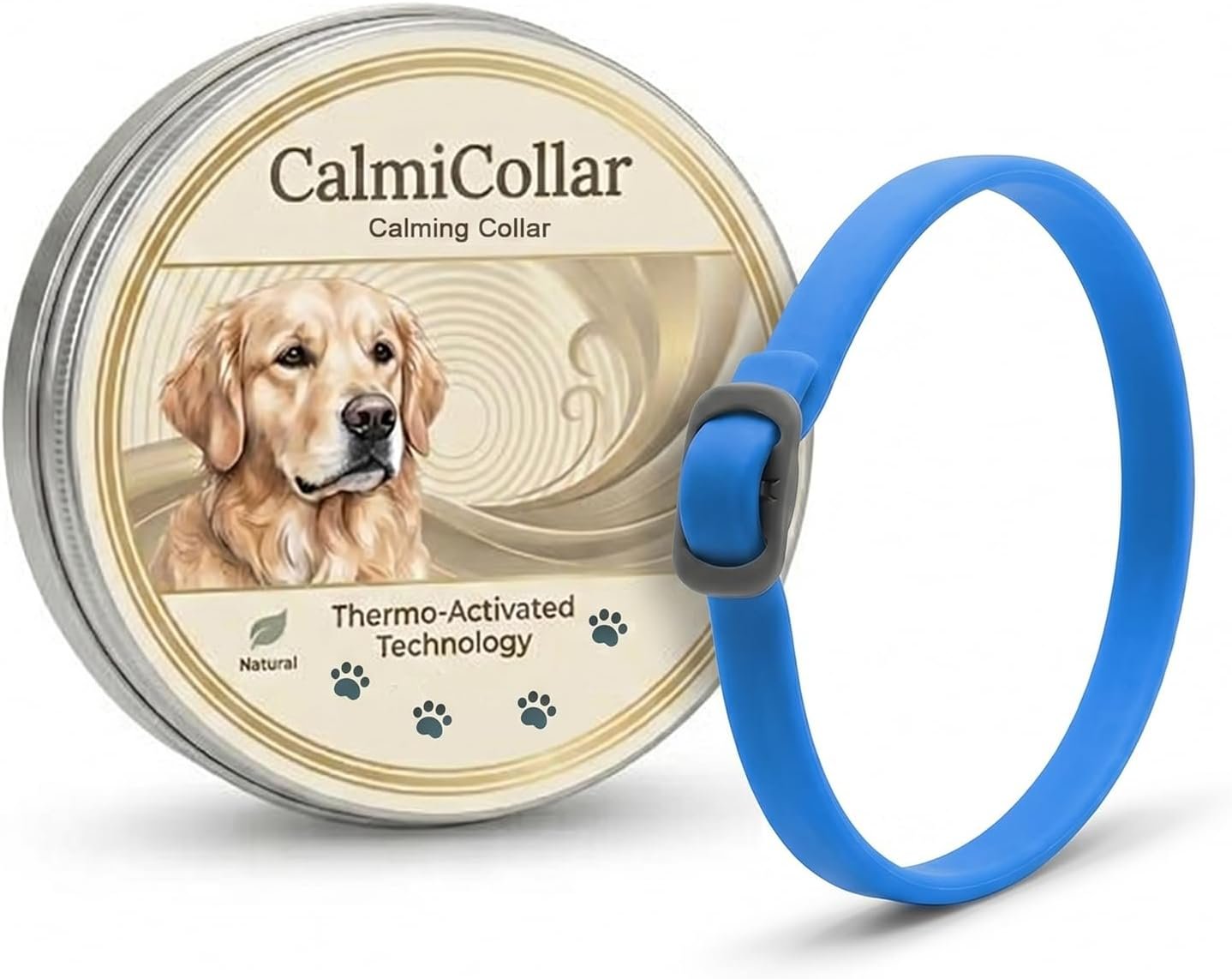 Calming Collars for Dogs, Helps Soothe and Relax, Pheromone Collars, Adjustable Size, Suitable for Small, Medium and Large Dogs
