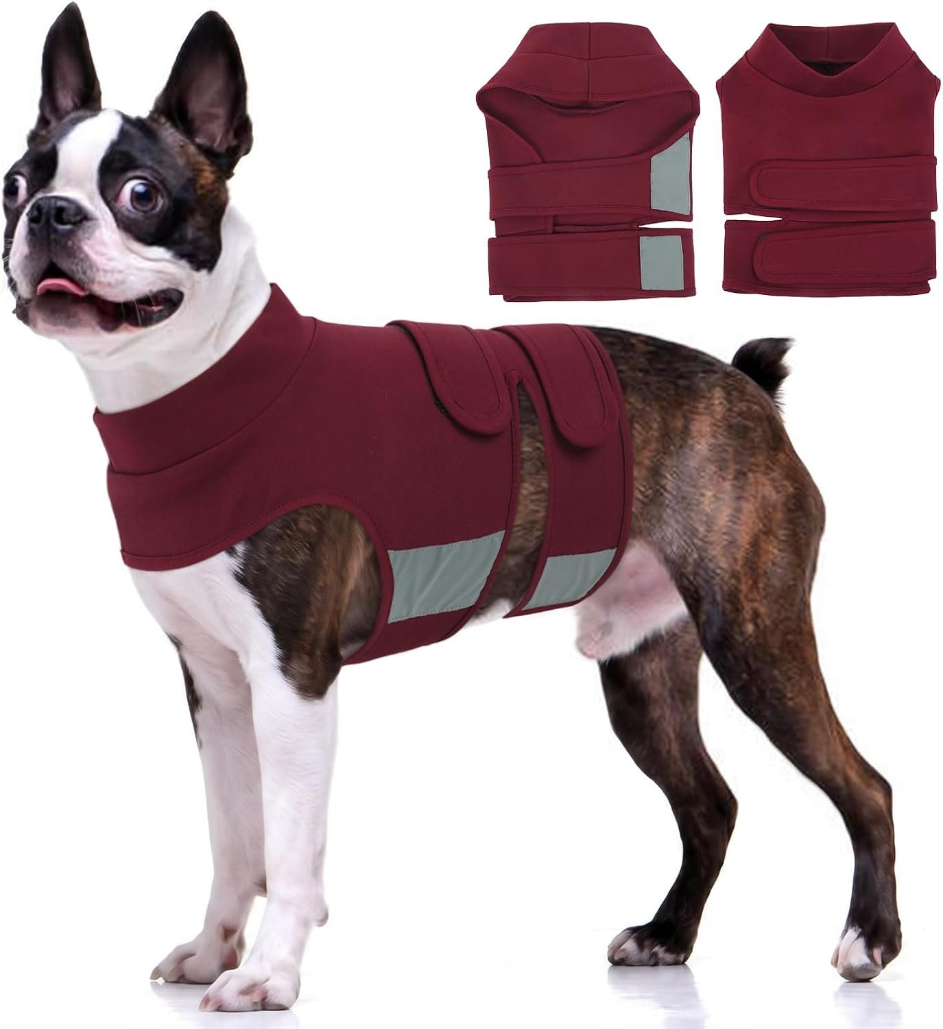 Kuoser Dog Anxiety Vest, Calming Shirt for Dogs Anxiety Relief, XS