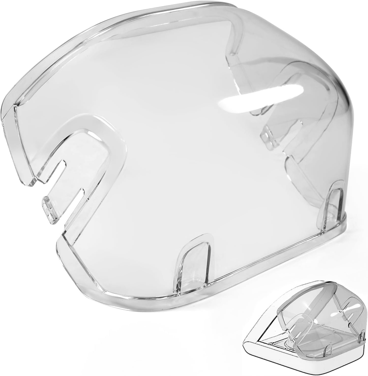 Rear Cover for Automatic Microchip Cat Pet Feeder – Prevents Persistent Pet from Getting Food from The Back of The Feeder