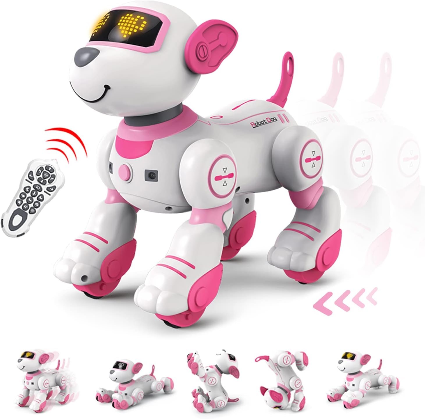 Robot Dog Toys, Sing & Dance Puppy, Birthday Girls Gift for 3-7