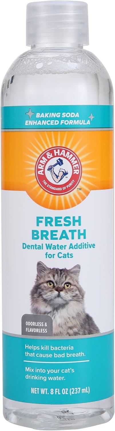 Arm & Hammer Advanced Care Cat Dental Water Additive, 8 Fl Oz