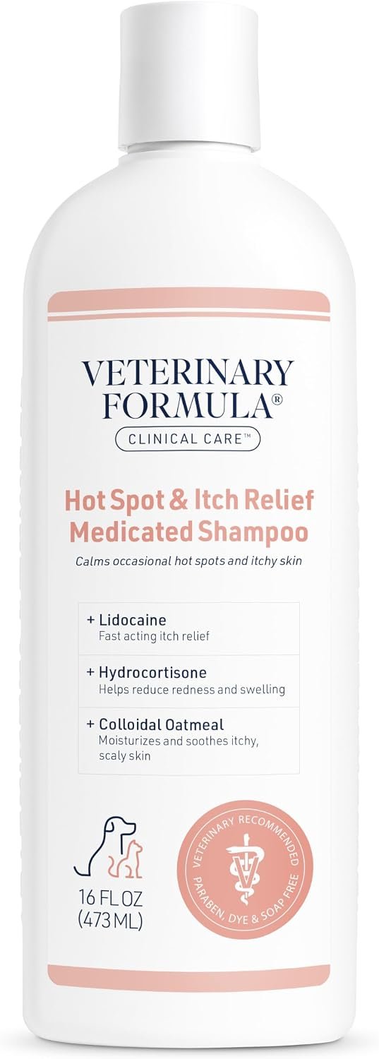 Veterinary Formula Clinical Care Hot Spot & Itch Relief Pet Shampoo, 16 oz