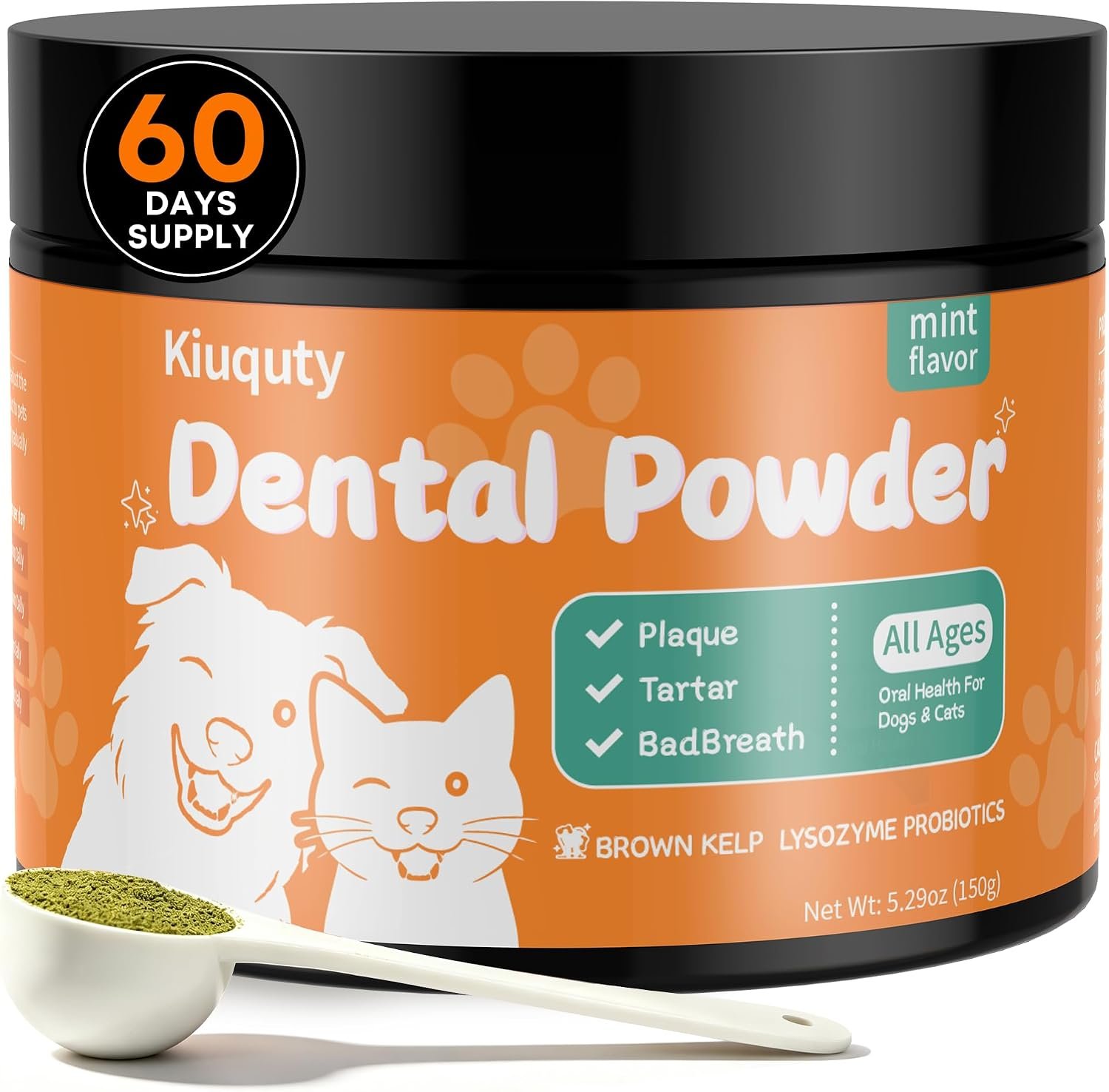 Dog Dental Powder for Teeth Cleaning 150g Dog Dental Care