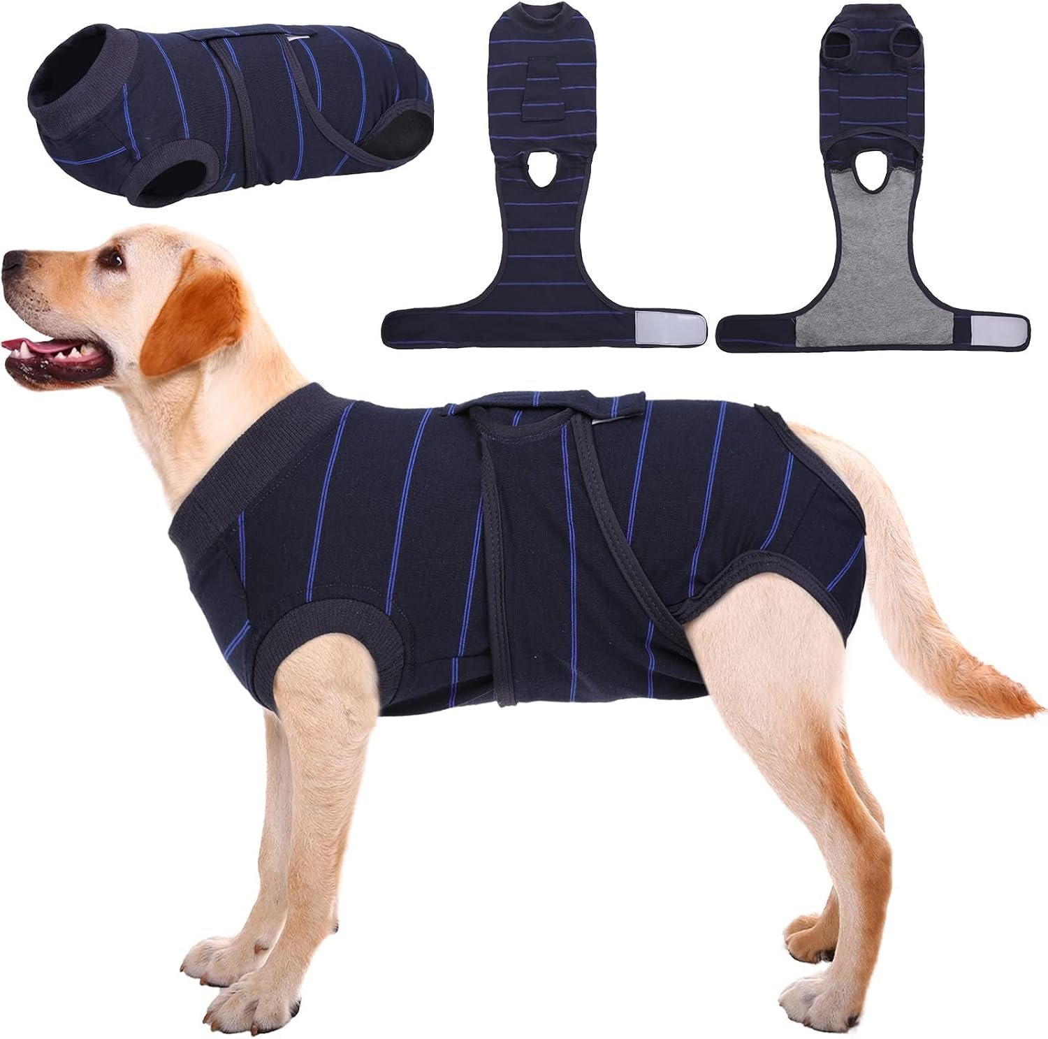 Kuoser Dog Surgery Recovery Suit, Surgical Suit for Dogs Male Female, XL