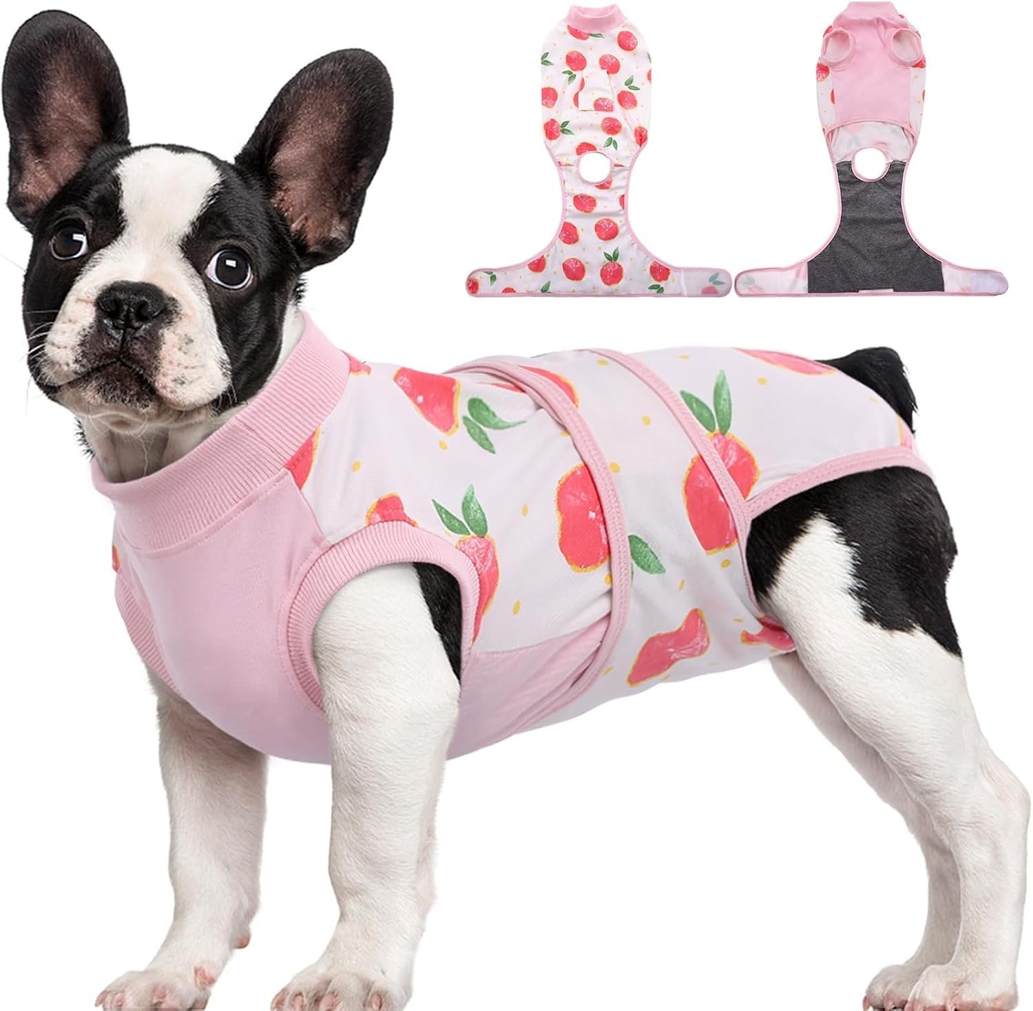 Kuoser Recovery Suit for Dogs Cats, Soft Dog Surgery Suit Female Male Spay