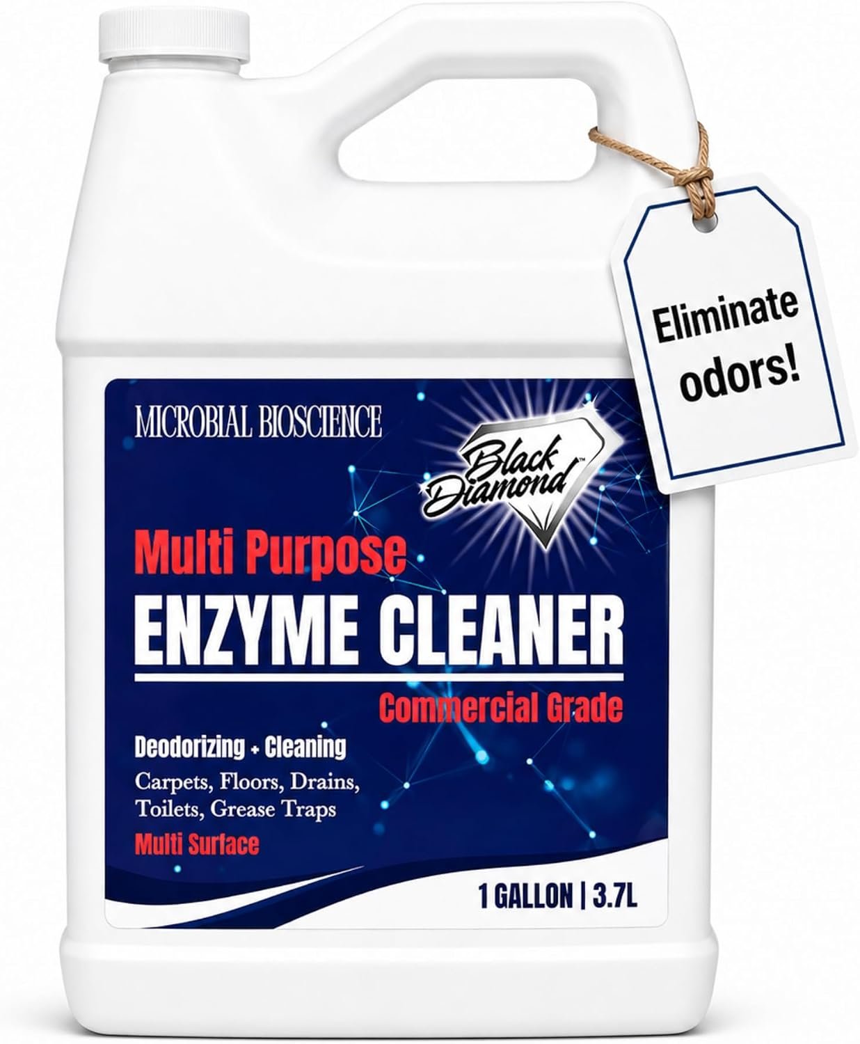 Commercial Enzyme Cleaner & Odor Eliminator for Carpet & Pet Urine