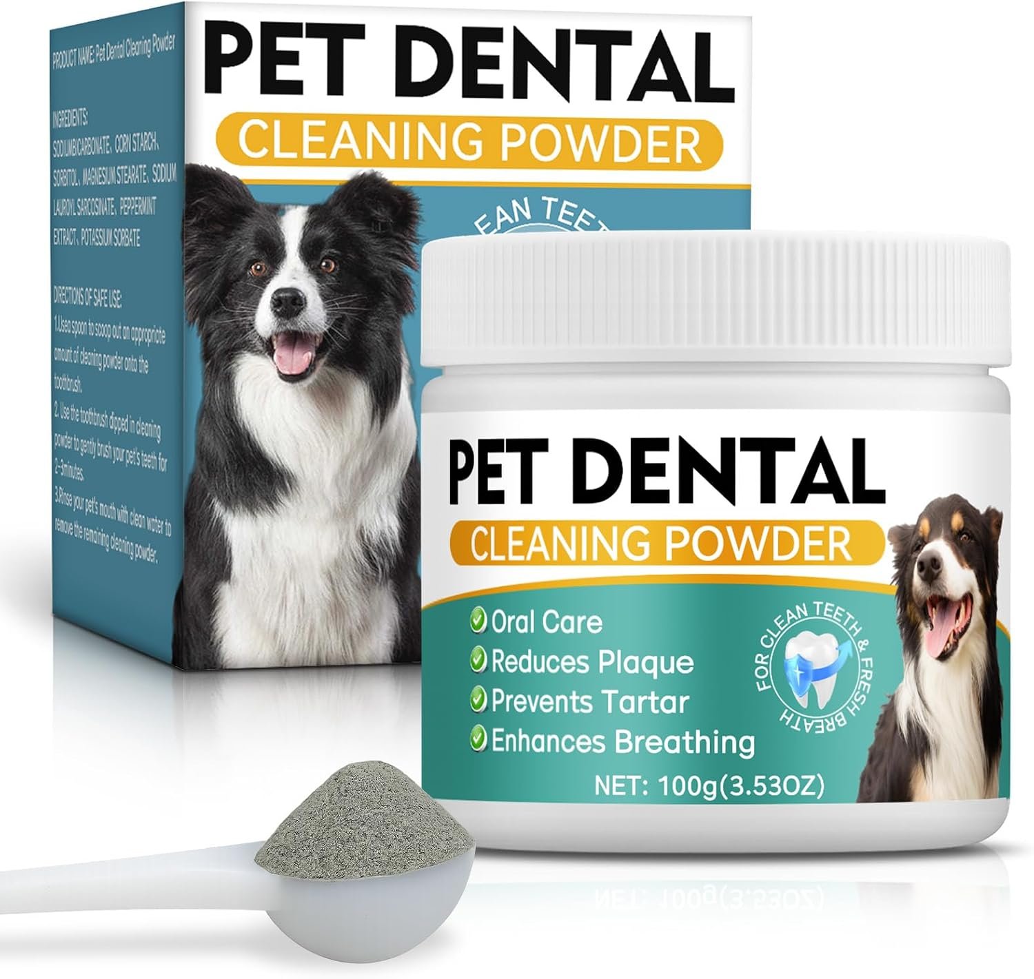 Dog Dental Powder for Teeth Grooming