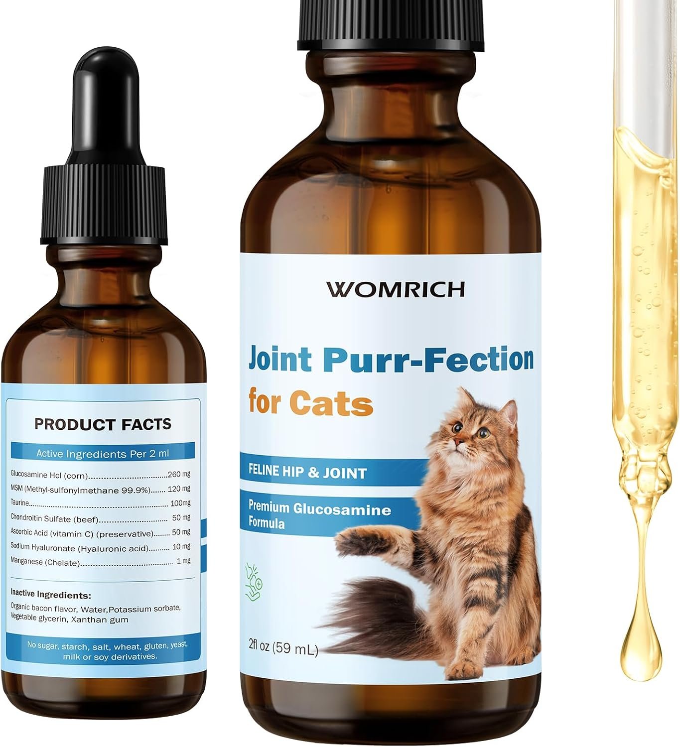 Joint Supplement for Cats – Glucosamine & Chondroitin Drops