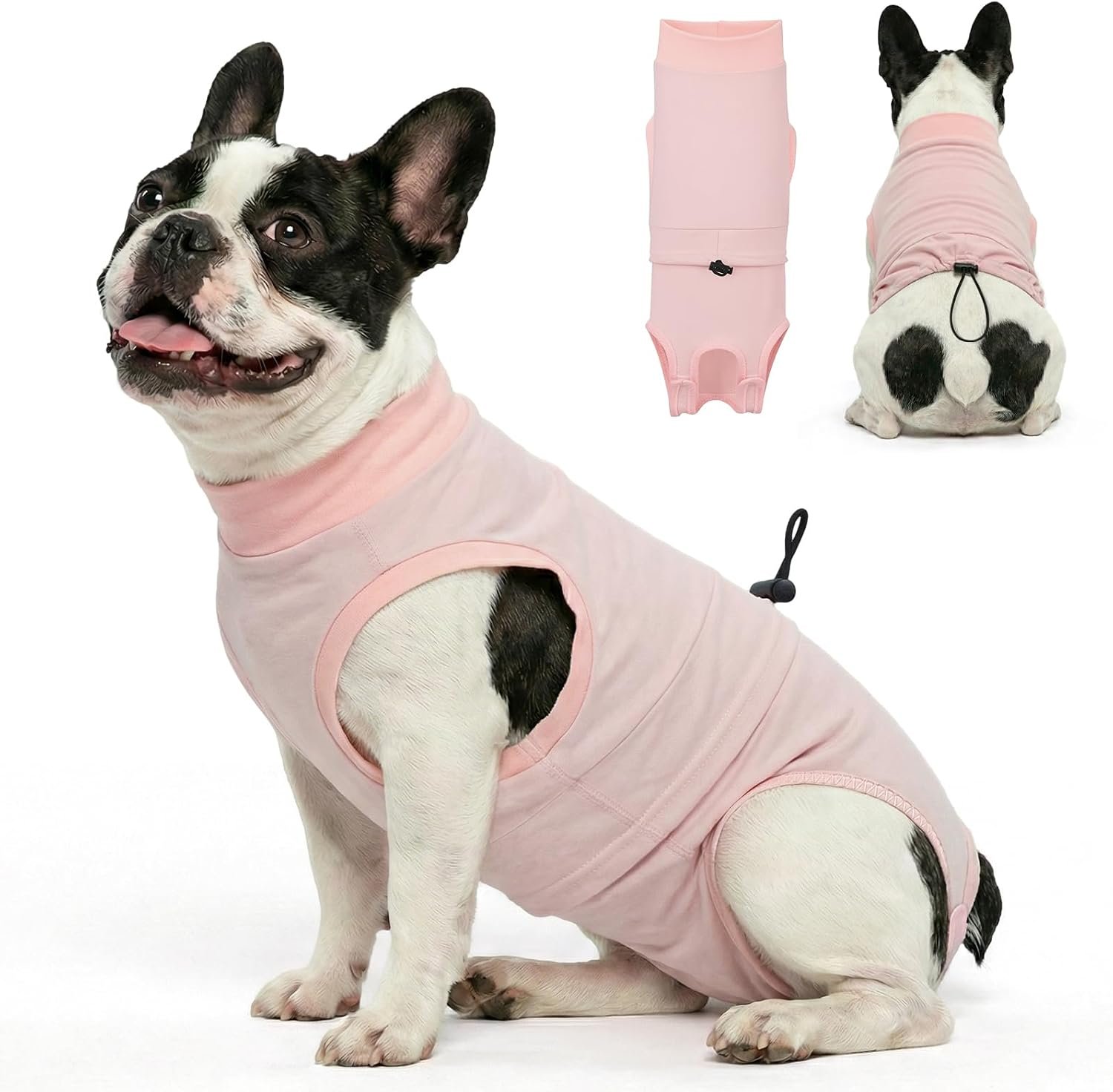 Supet Dog Surgery Recovery Suit, Soft Cotton Dog Spay Surgical Onesie
