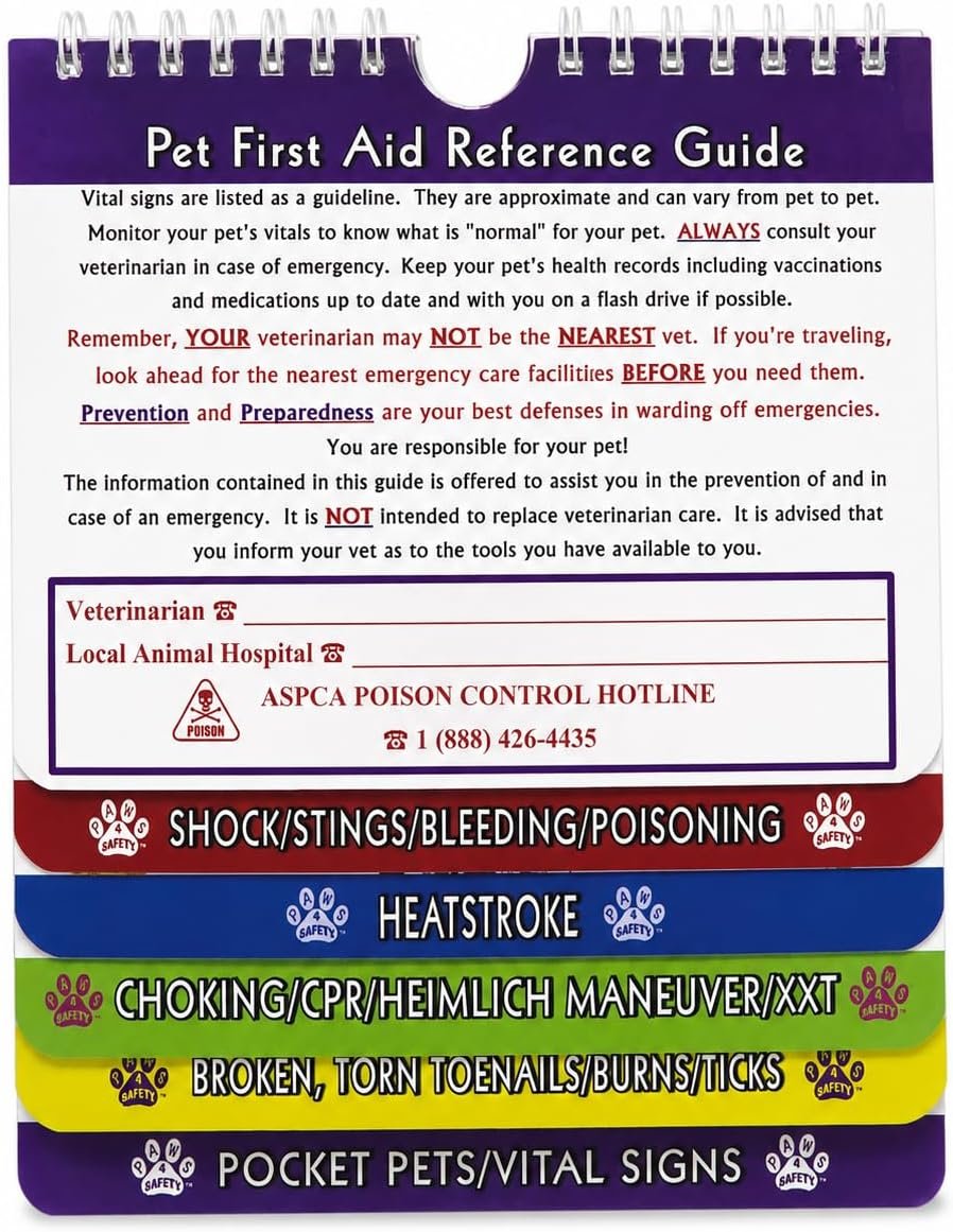 Pet First Aid Reference Guide