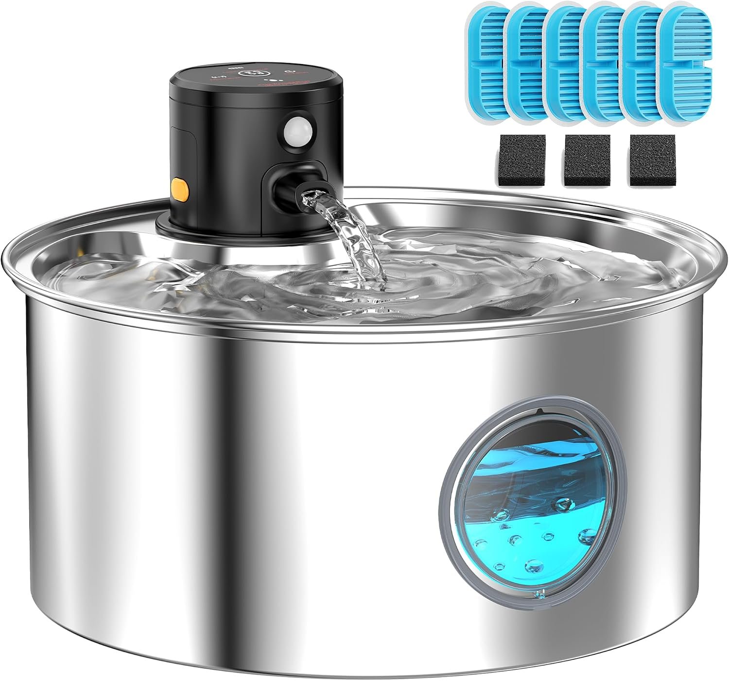 Cat Water Fountain Battery Powered: Cordless Cat Fountain Wireless