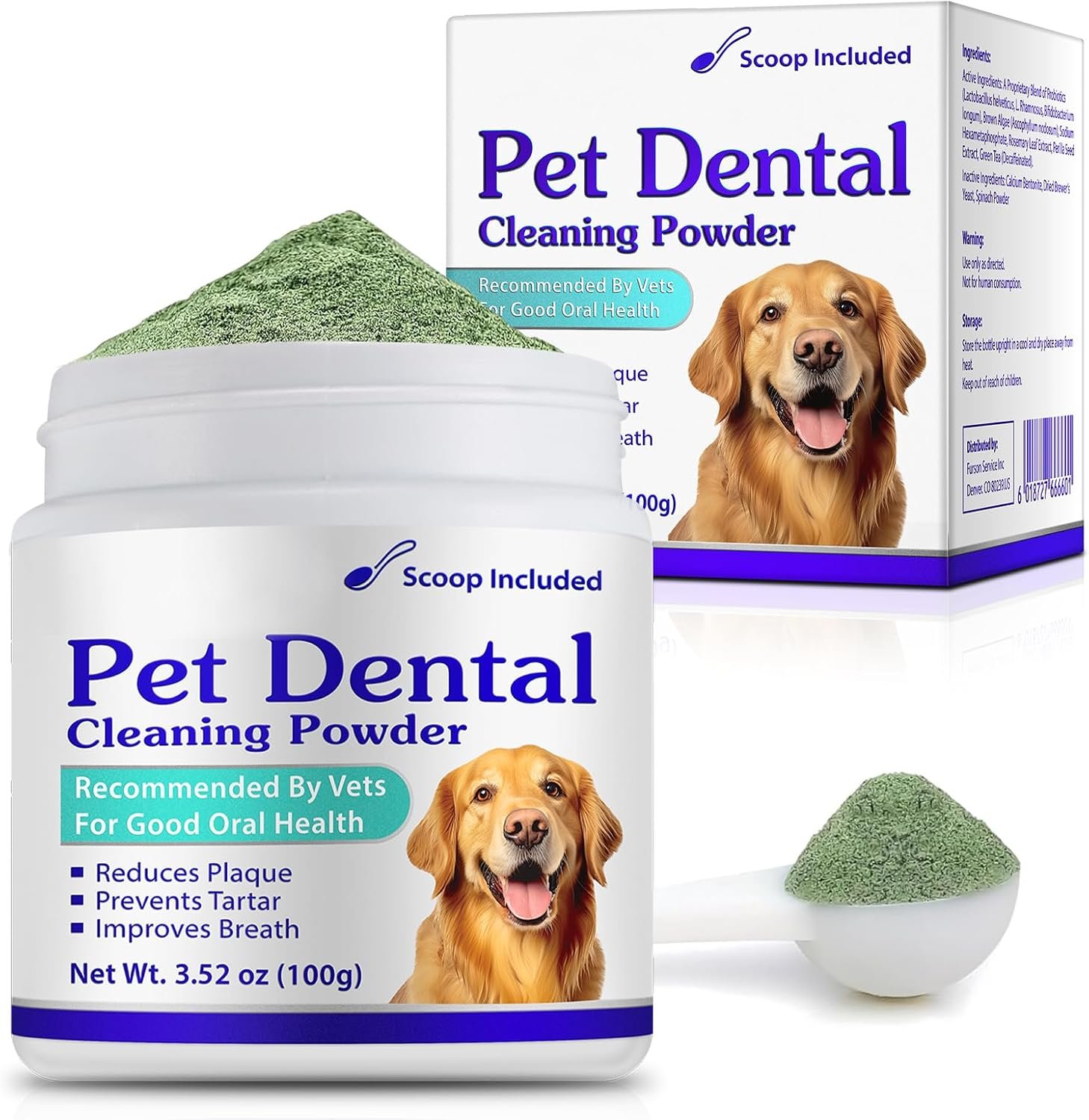 Dog Teeth Cleaning Powder – Dog Dental Powder – Dog Breath Freshener