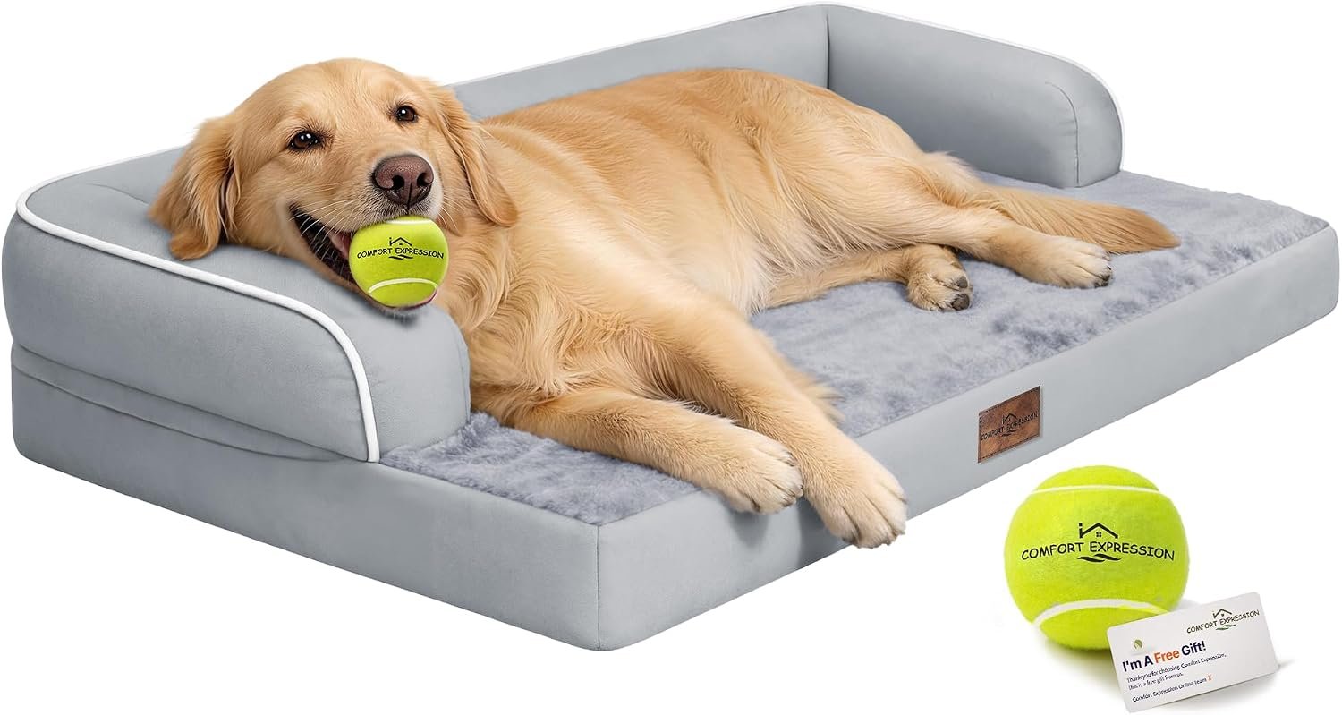 Comfort Expression Orthopedic XL Dog Bed for Large and Extra Large Dogs