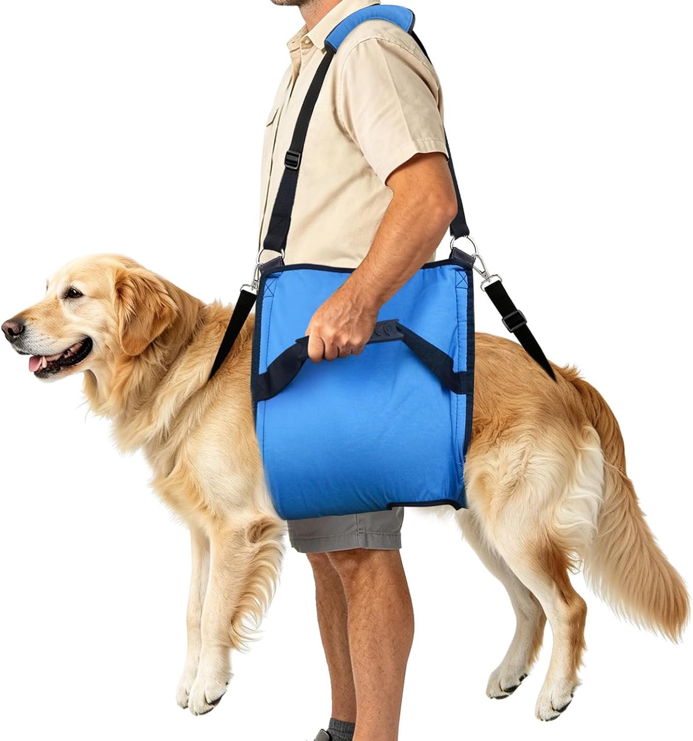 Idepet Rehab Dog Lift Harness,Dog Sling Carrier,Back Legs Support