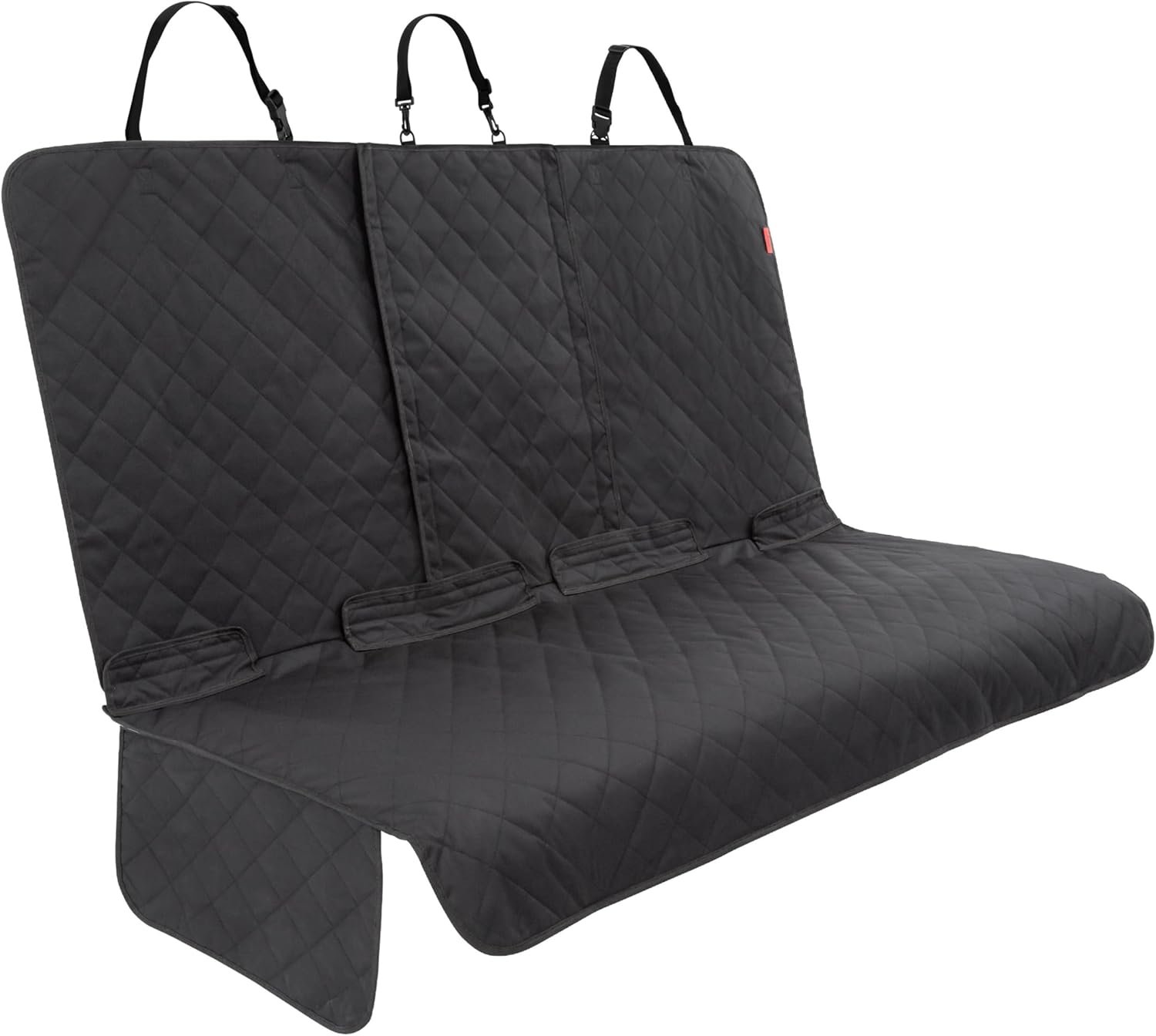 Lusso Gear Dog Car Seat Cover – Waterproof Non-Slip Car Back Seat Protector – Rear Car Seat Cover for Dogs – Universal Fit for Sedans Trucks SUVs – Scratchproof Backseat Car Cover – Machine Washable