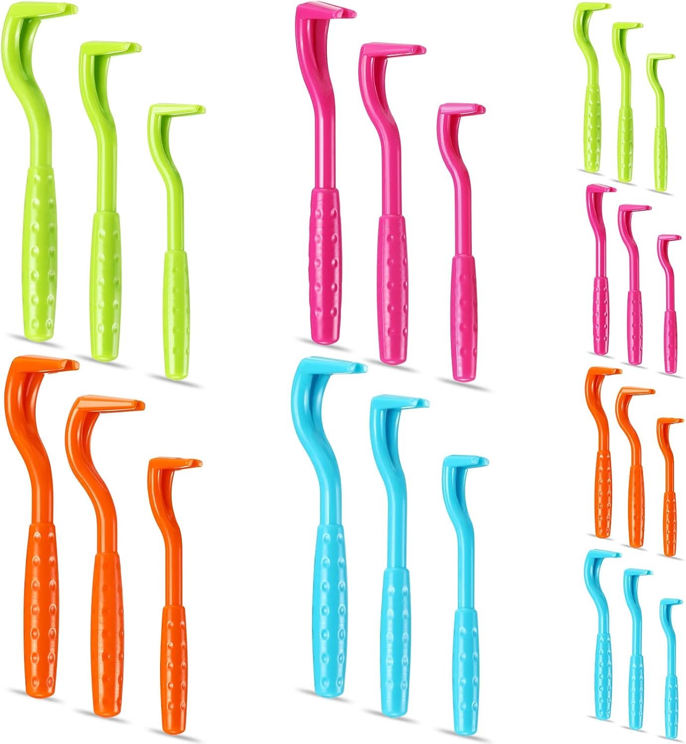 24 Pcs Tick Remover Tick Puller for Dogs Cats Humans, 3 Sizes