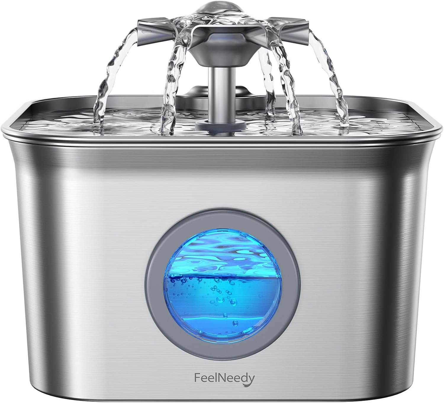 Cat Water Fountain Stainless Steel: 99oz/2.8L Auto Pet Drinking Fountain
