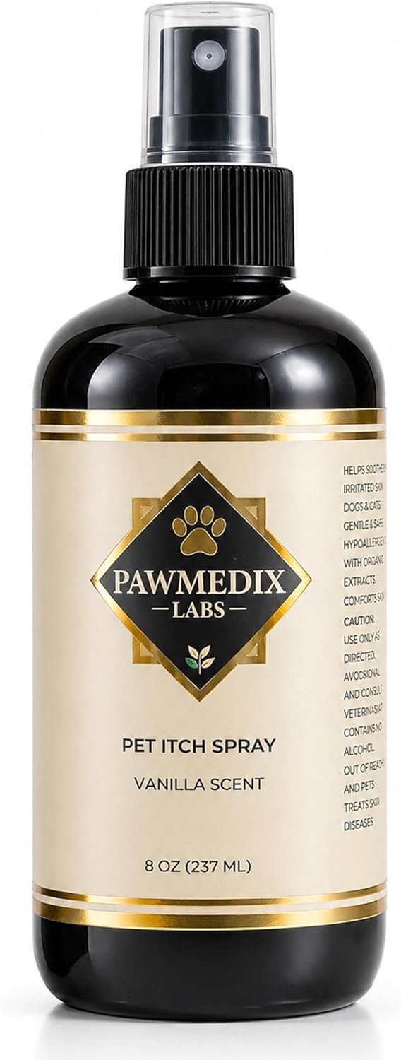 Hot Spot Spray for Dogs & Cats – Anti Itch Relief for Skin Allergies, 8oz