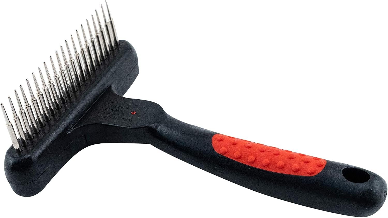 RYAN’S PET SUPPLIES Paw Brothers Magic Spring Undercoat Rake for Dogs, Professional Grade Grooming Tool, Stainless Steel Pins, Removes Tangles and Mats, Comfort Grip, 4.5 in.