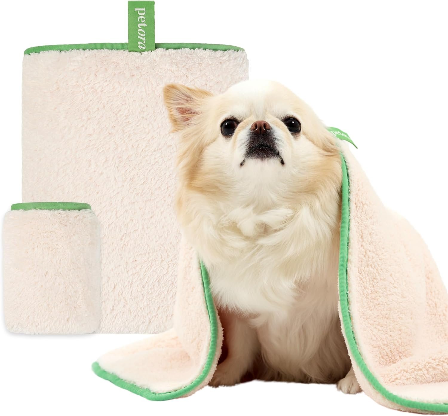 petora Rub Me More Pet Spa Towels, 2-Piece Set