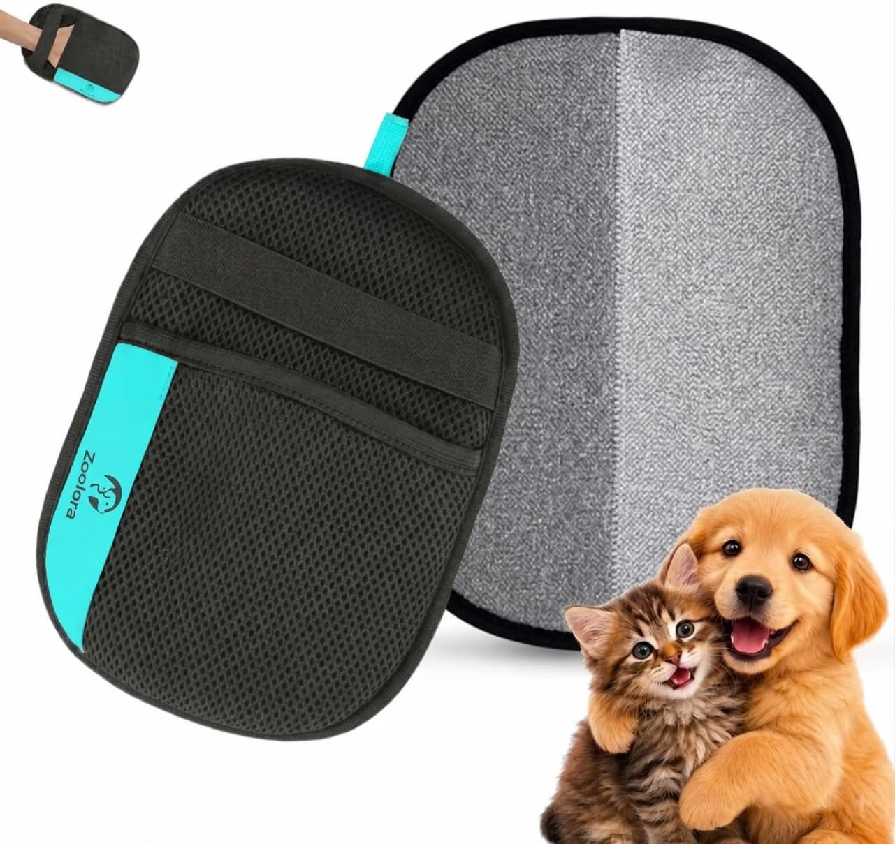 Pet Hair Removal Glove for Dogs & Cats, Deshedding Pet Hair Remover Glove