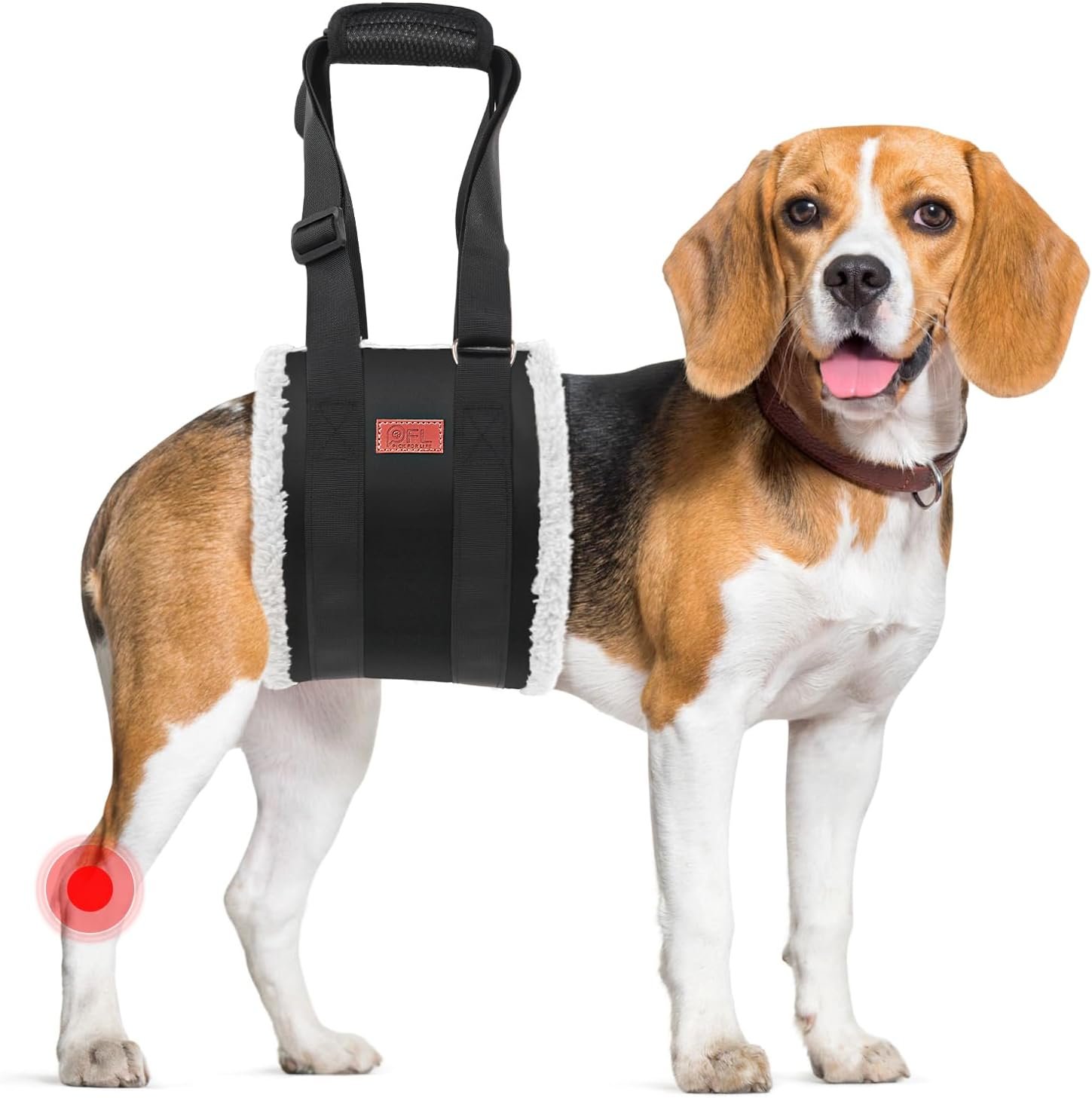 Adjustable Dog Sling for Medium Dogs Soft Post-ACL Surgery Mobility Aid