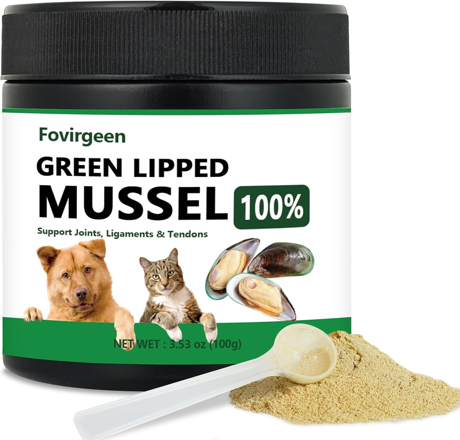 Green Lipped Mussels for Dogs, Dog Joint Supplement for Dogs & Cats