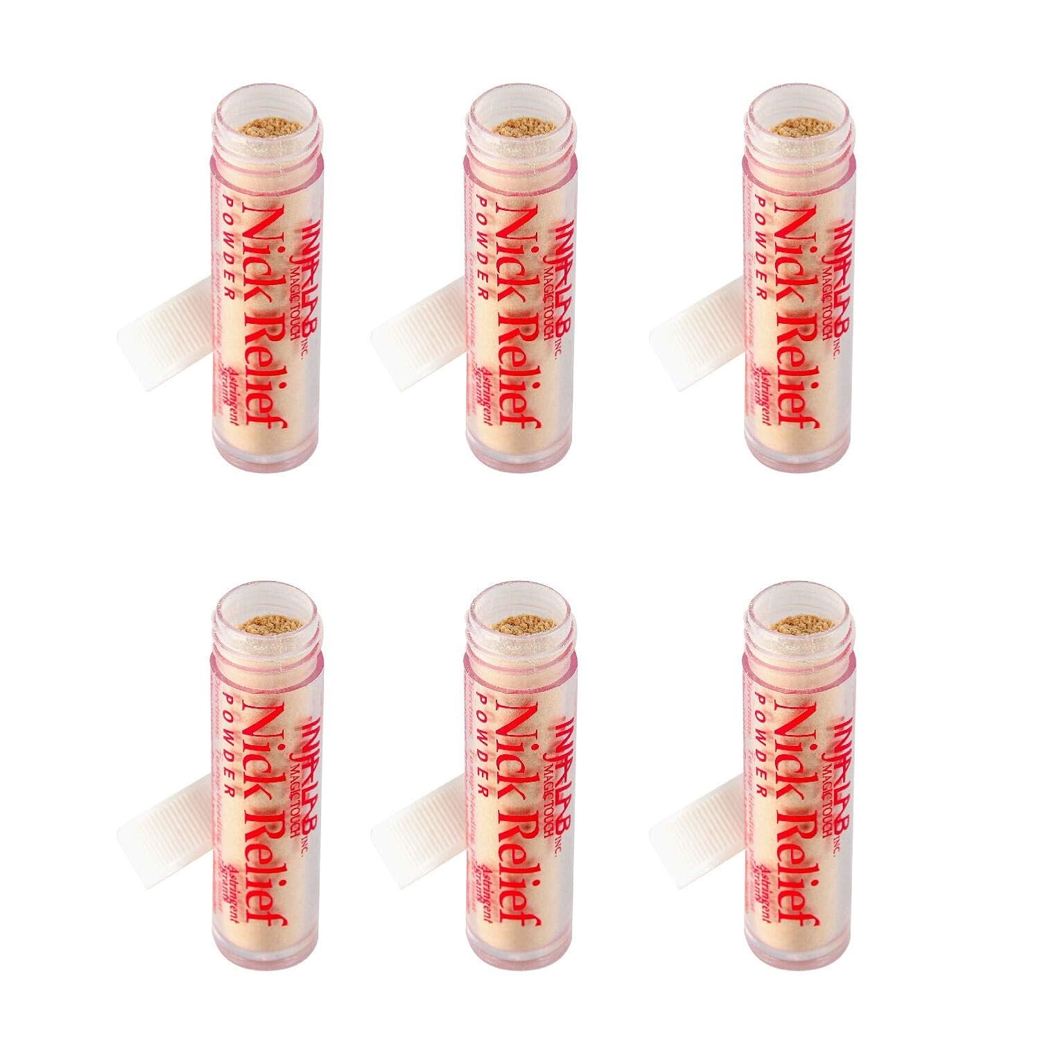 Nick Relief Styptic Powder * 6 – Vials
