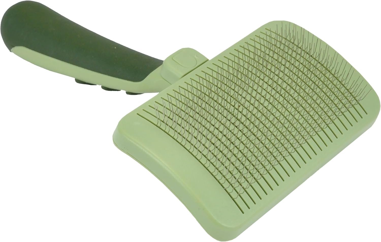 Coastal Pet Safari Dog Self-Cleaning Slicker Brush – Dog Deshedding Brush – Prevents Mats and Tangled Hair – For Dogs with Short or Long Hair – Medium – 4.25″ x 4.06″
