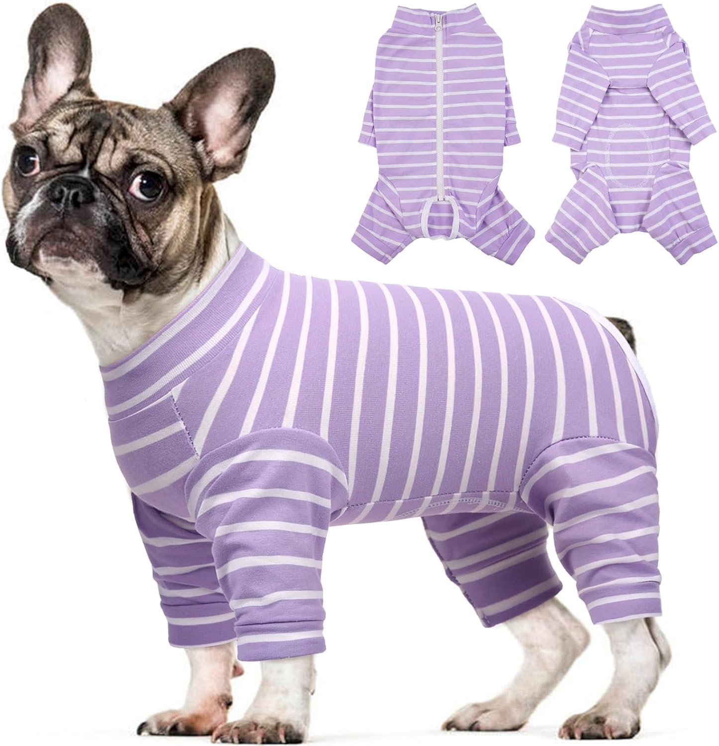 Kuoser Dog Recovery Suit, Anti-Licking Pajamas for Wounds