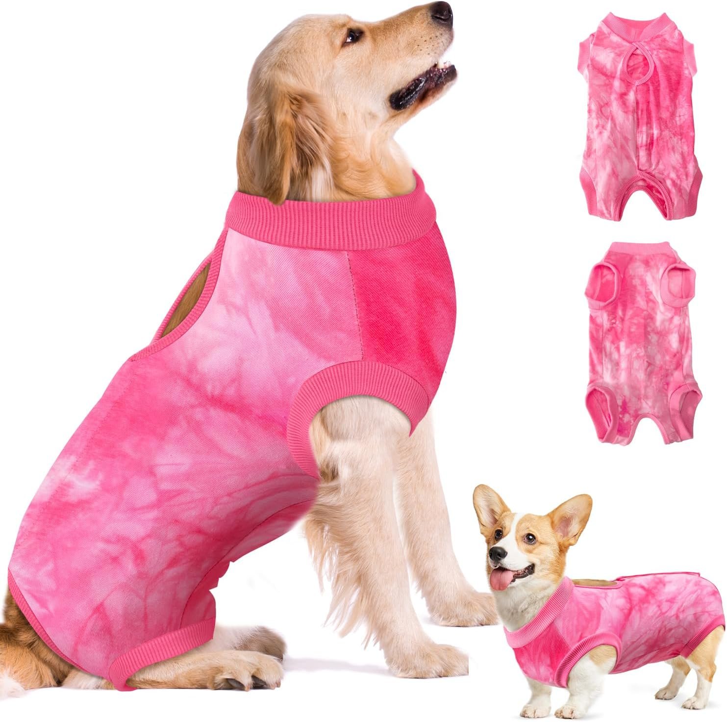 SlowTon Dog Recovery Suit, Surgery Recovery Suit for Female Male Dogs