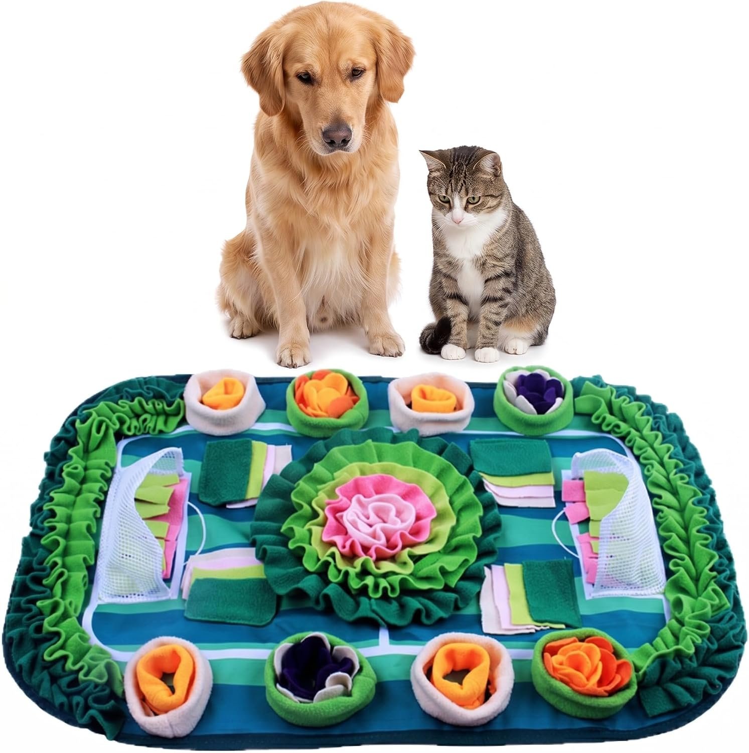 Large 30×20 Snuffle Mat for Dogs, Cats & Rabbits
