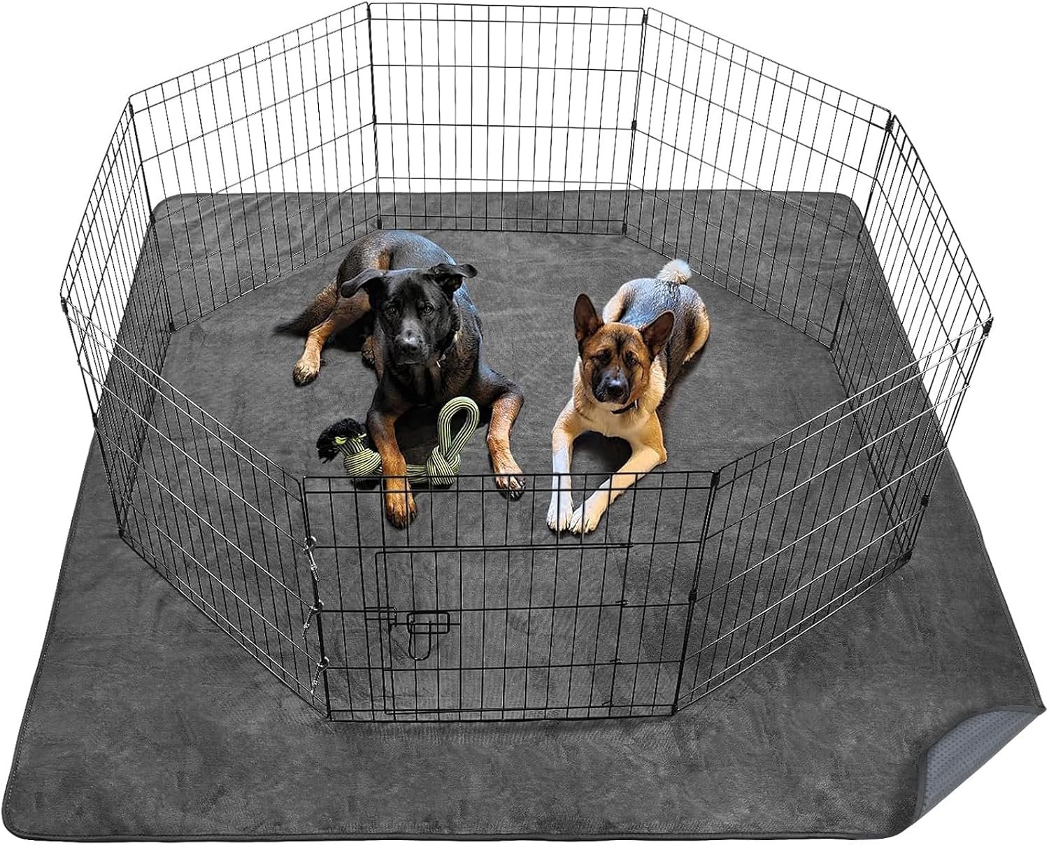 Washable Pee Pads for Dogs 72×72 Extra Large, Non-Slip, Leakproof Dog Mat
