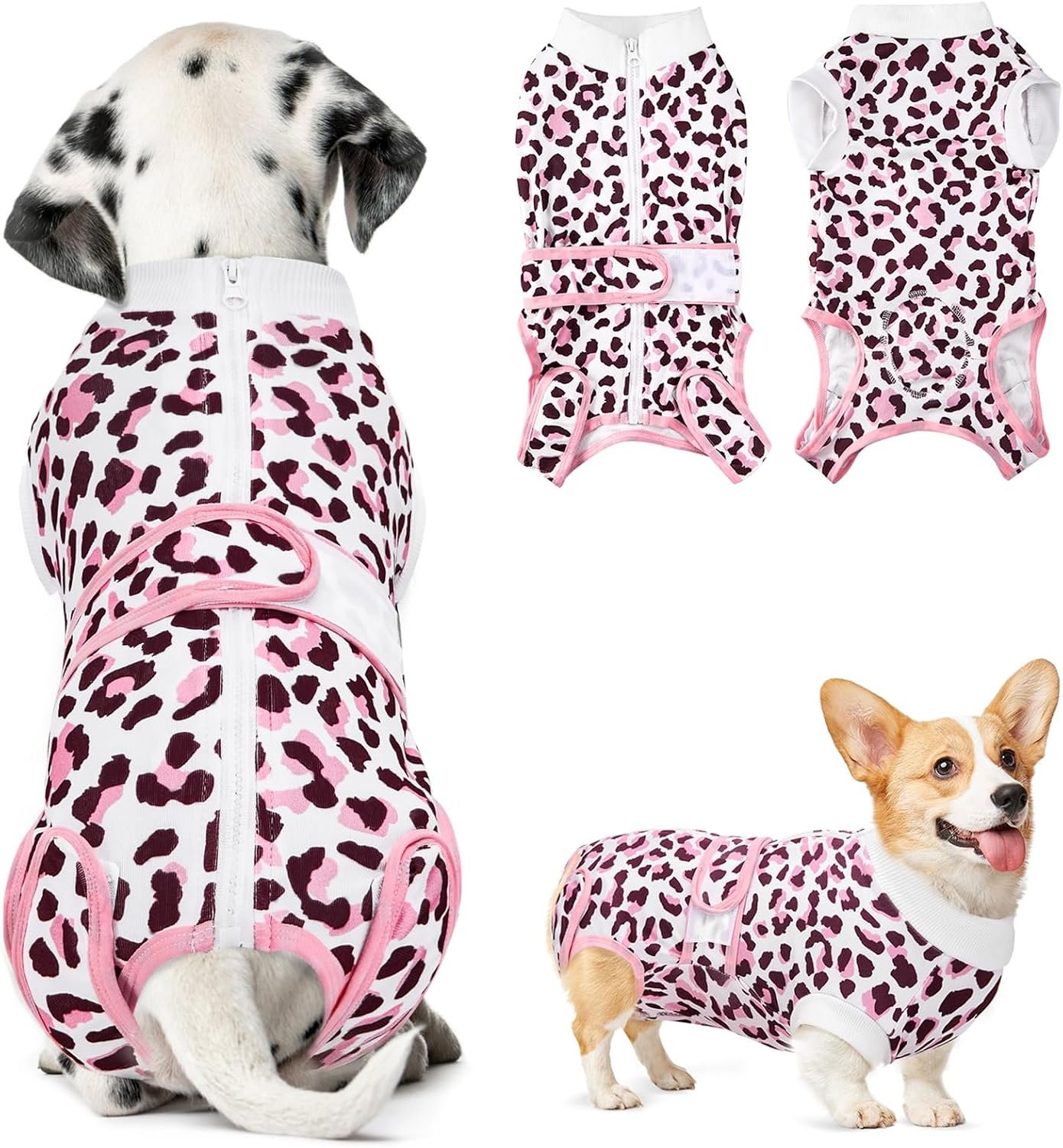 SlowTon Recovery Suit for Dogs, Female Male Dog Post Surgery Suit Spayed
