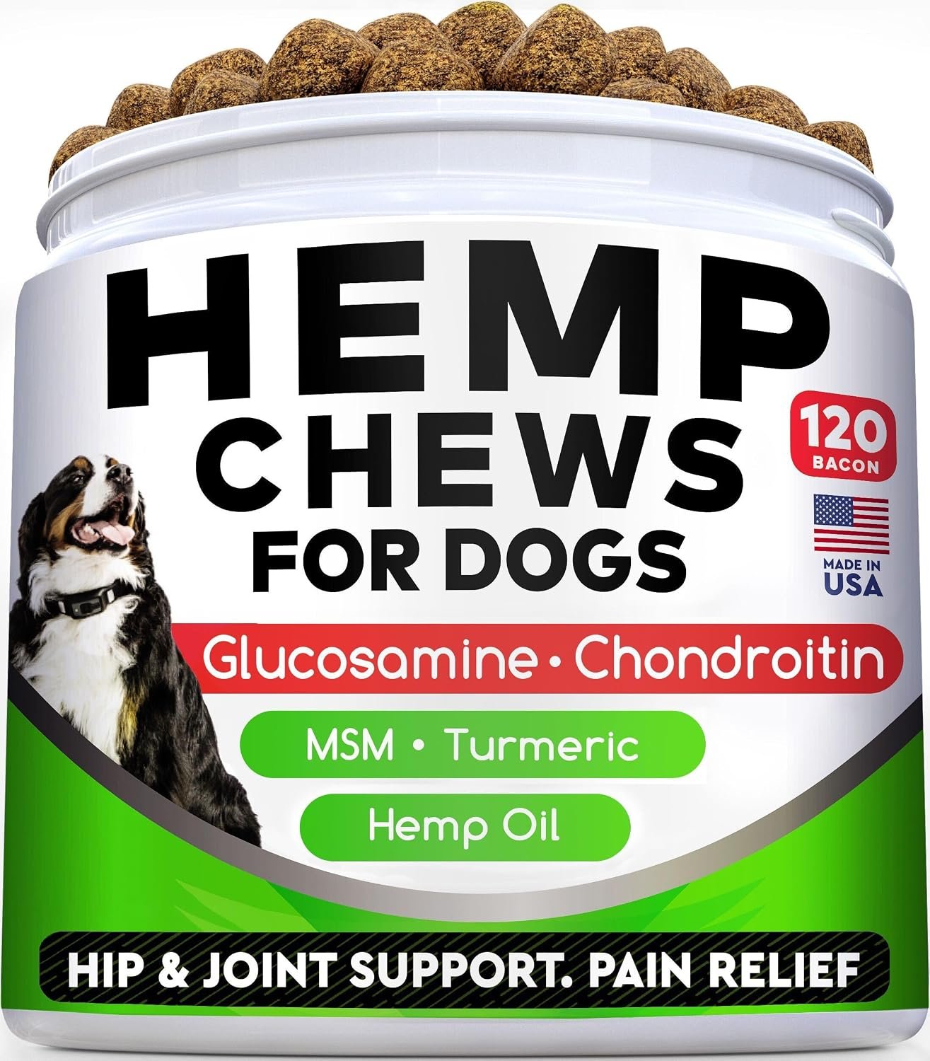 Advanced Joint Hemp Chews for Dogs Mobility – Hip & Joint Pain Relief Chews