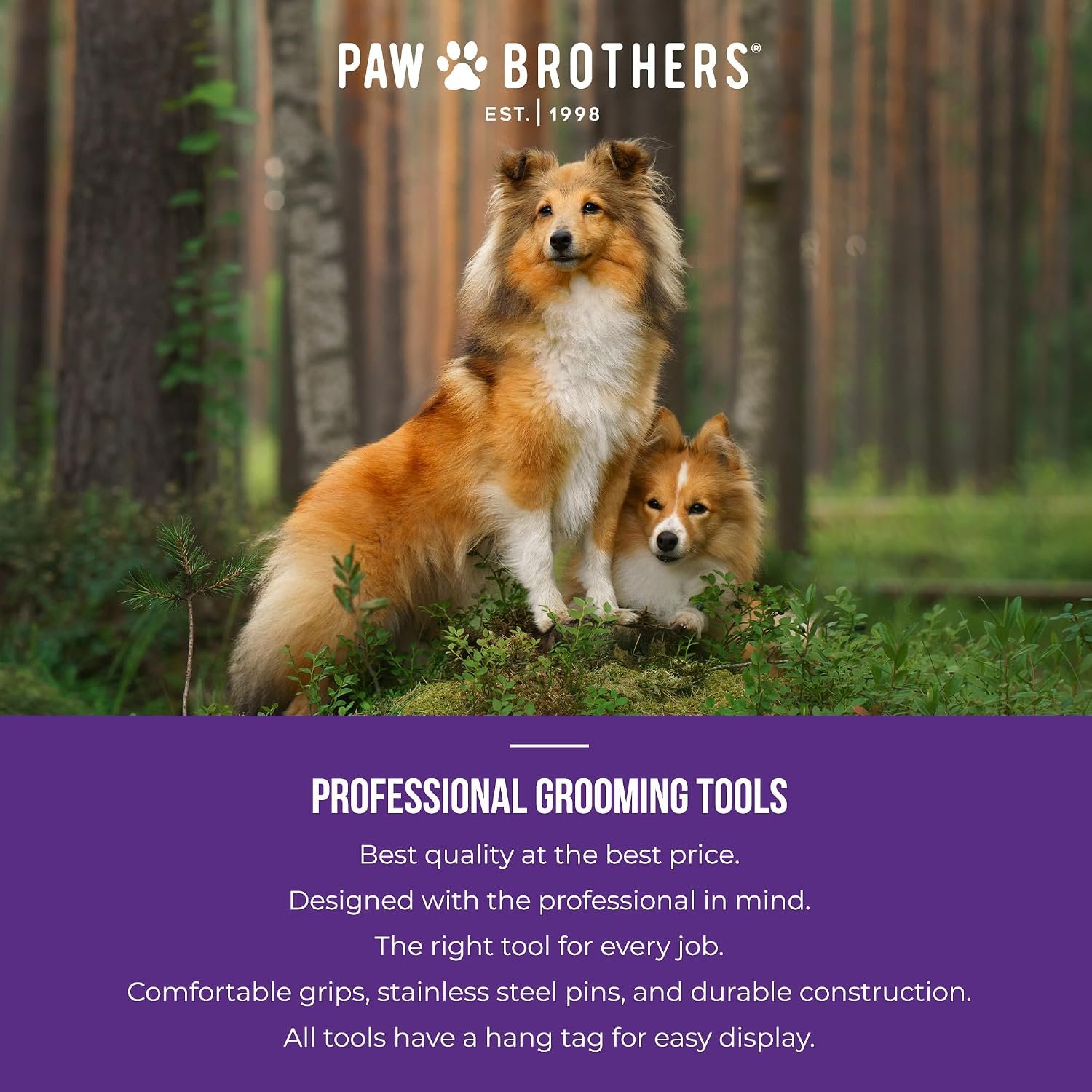 RYAN’S PET SUPPLIES Paw Brothers Nail Care Paw-Styptic Powder for Dogs and Cats, Powder Stops Bleeding Fast, from Nail Clipping and Minor Cuts, 1.5 Ounces