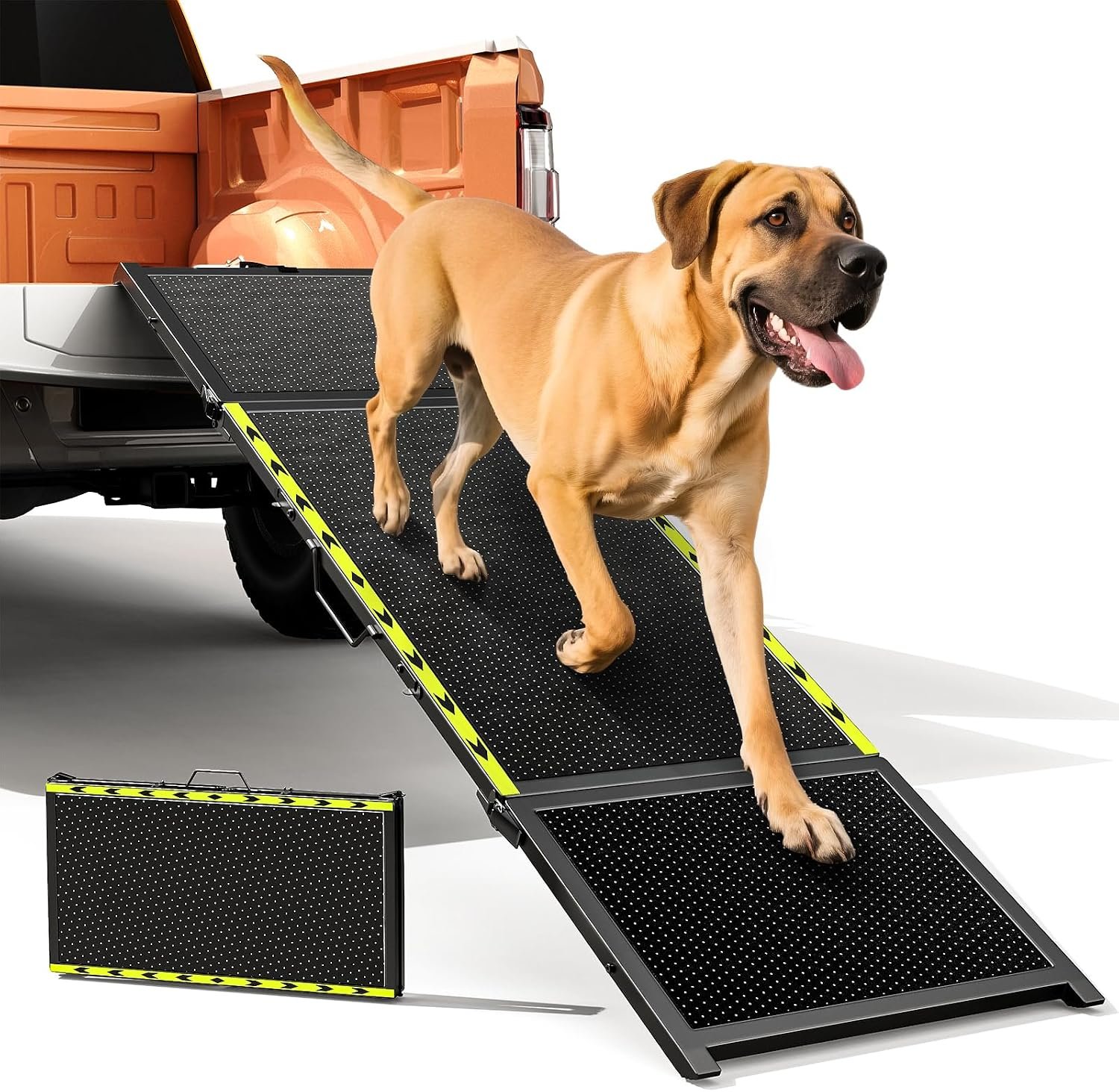 Pawaboo 74″ L & 20″ W Longest Dog Ramp for Car Foldable