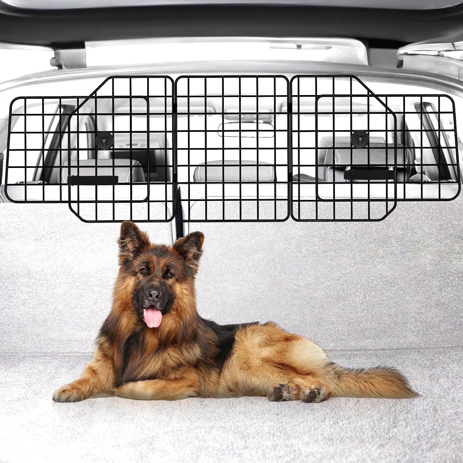 Universal Fit Car Barrier,Adjustable Dog Barrier,Back Seat Separator Gate