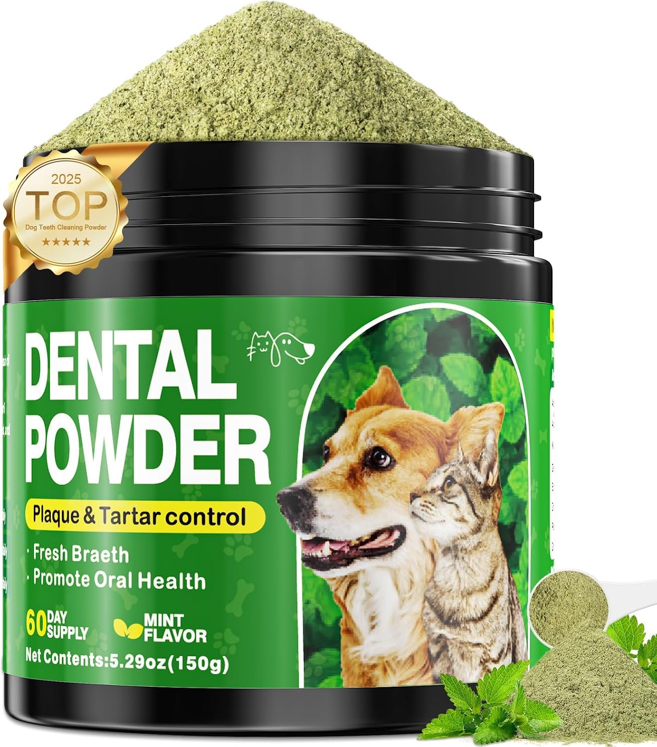 150g Dog Dental Cleaning Powder Breath Freshener