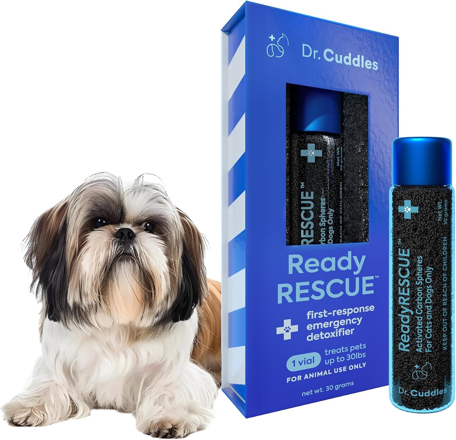 READYRESCUE Activated Charcoal for Dogs and Cats Clinically Studied 1Pack